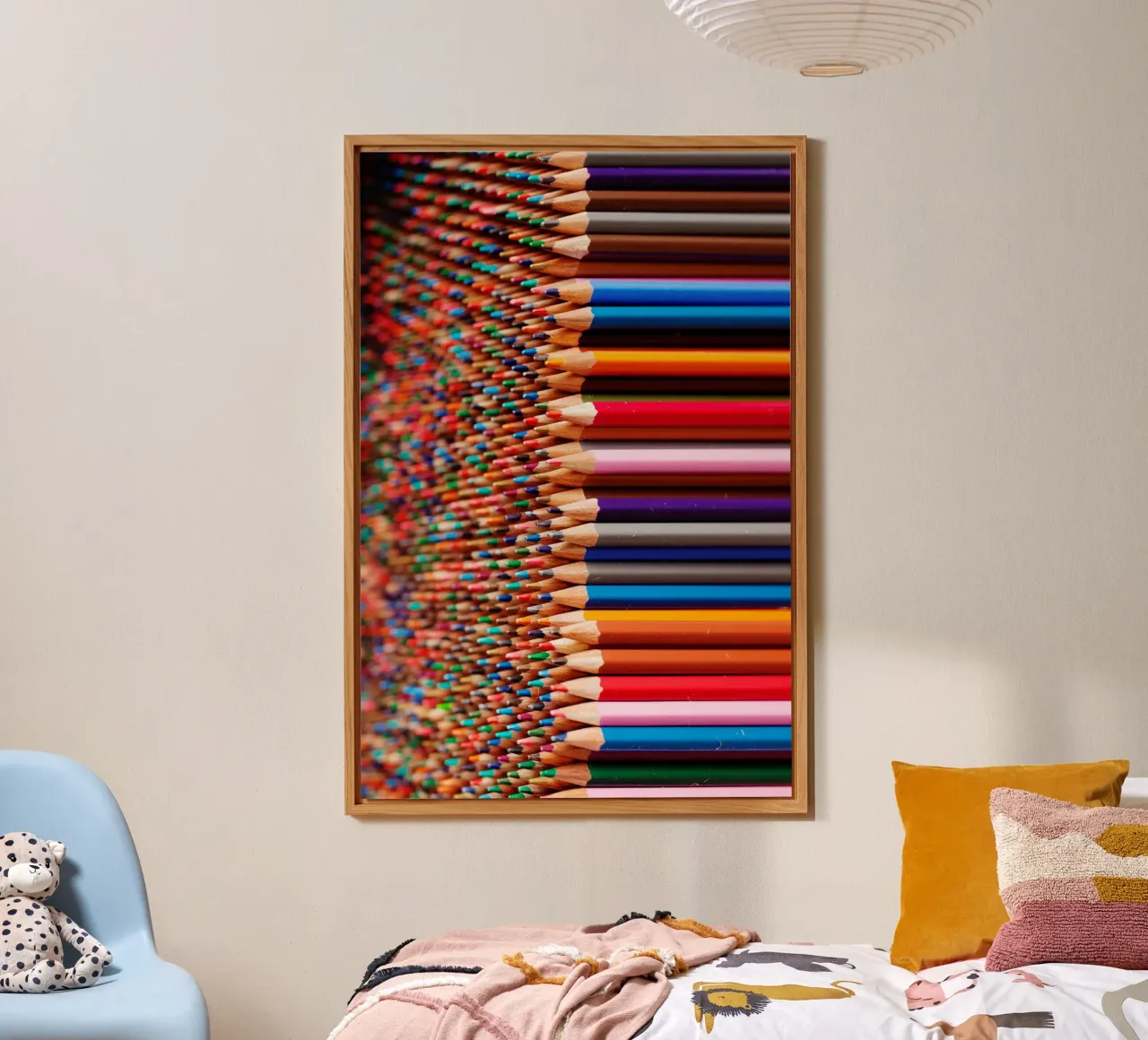 Mi piace dipingere con le matite colorate pannello forex da Simon Koy