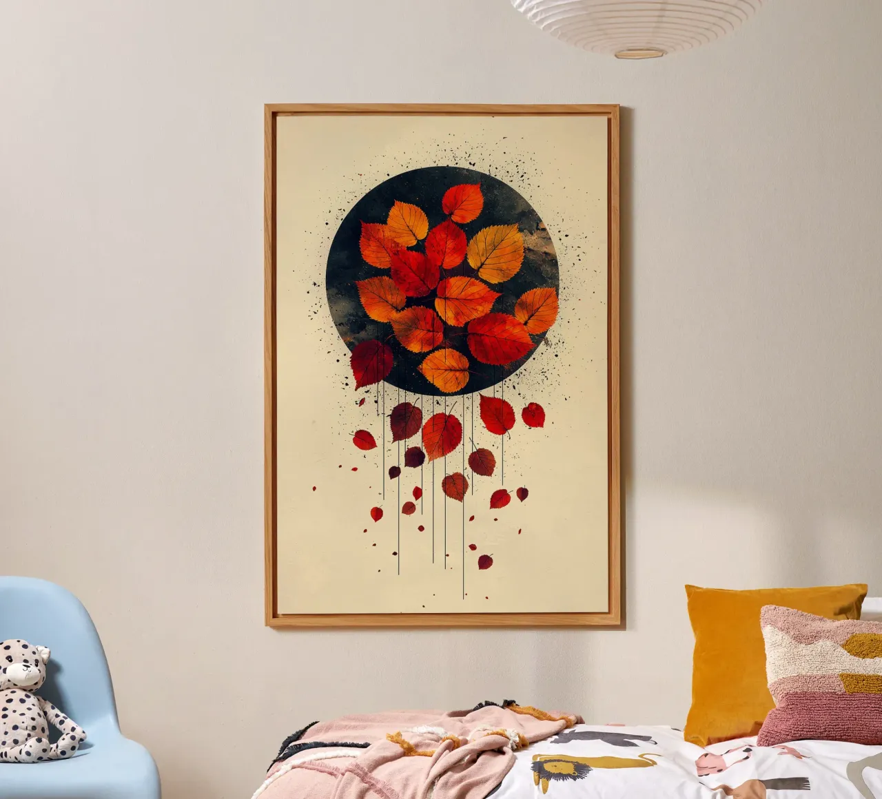 An Abstract Ode to Autumn alluminio dibond da Mosaic Dialogue