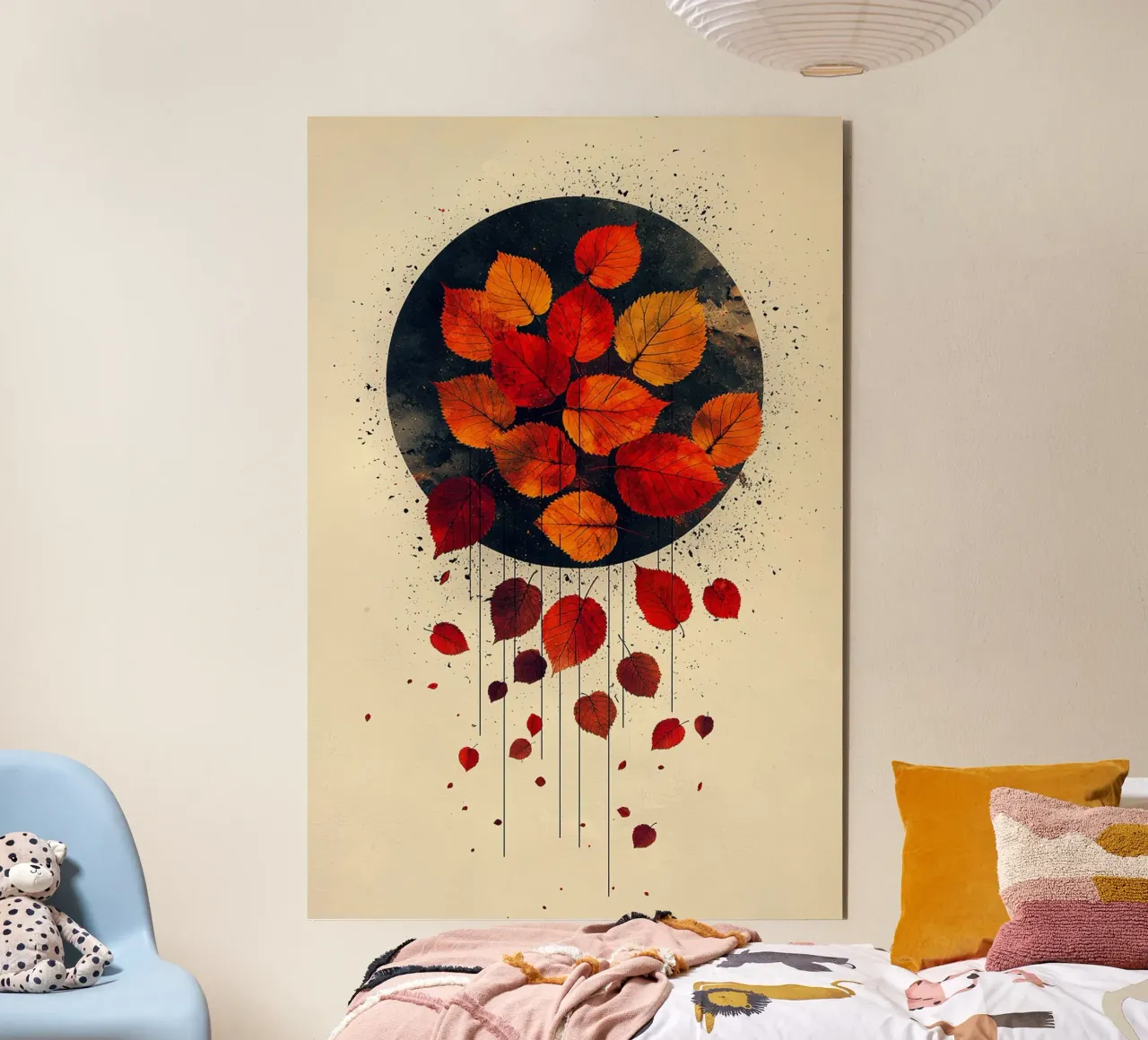 An Abstract Ode to Autumn alluminio dibond da Mosaic Dialogue