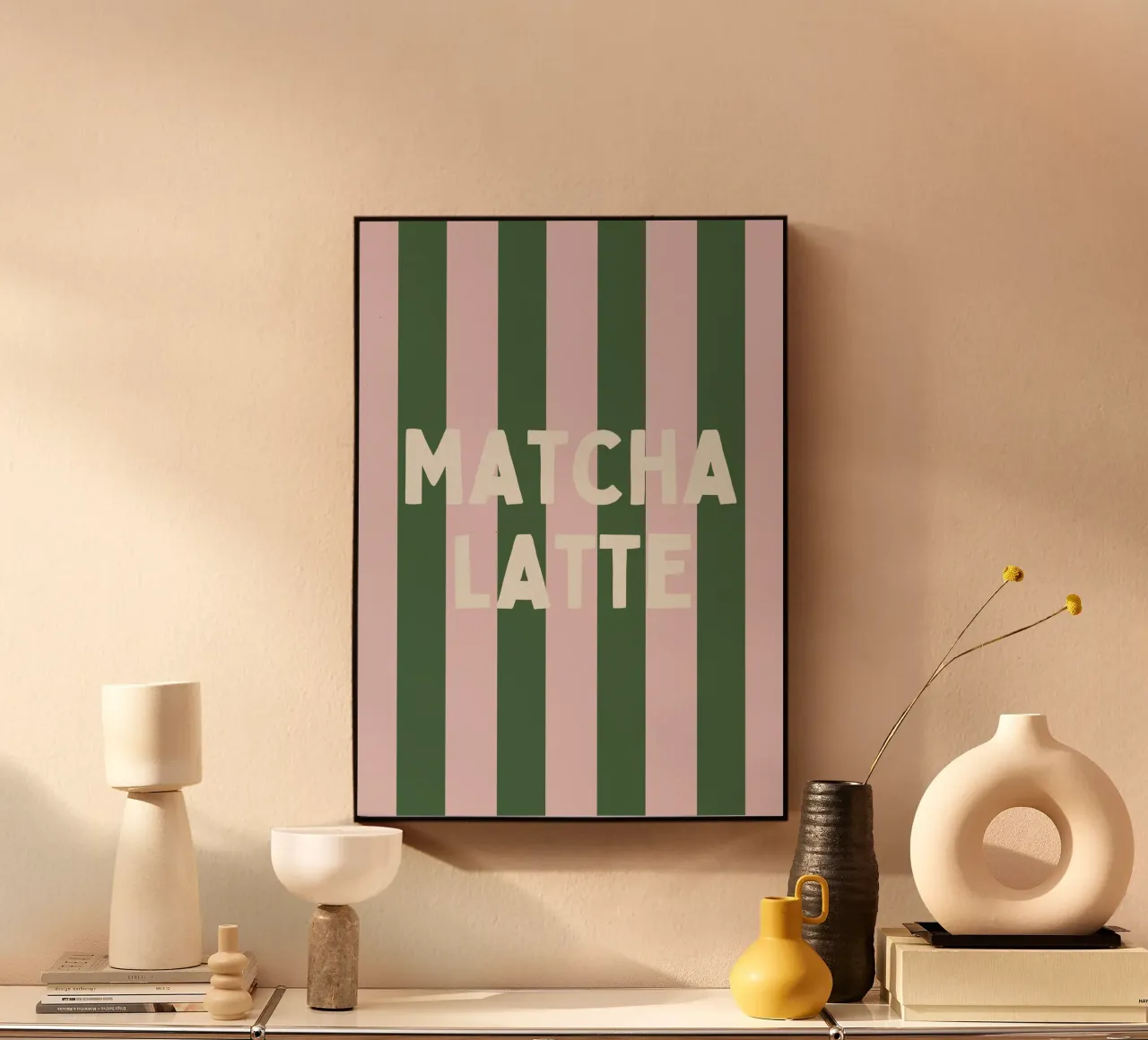 Matcha Latte plexiglass da PurePeachStudio