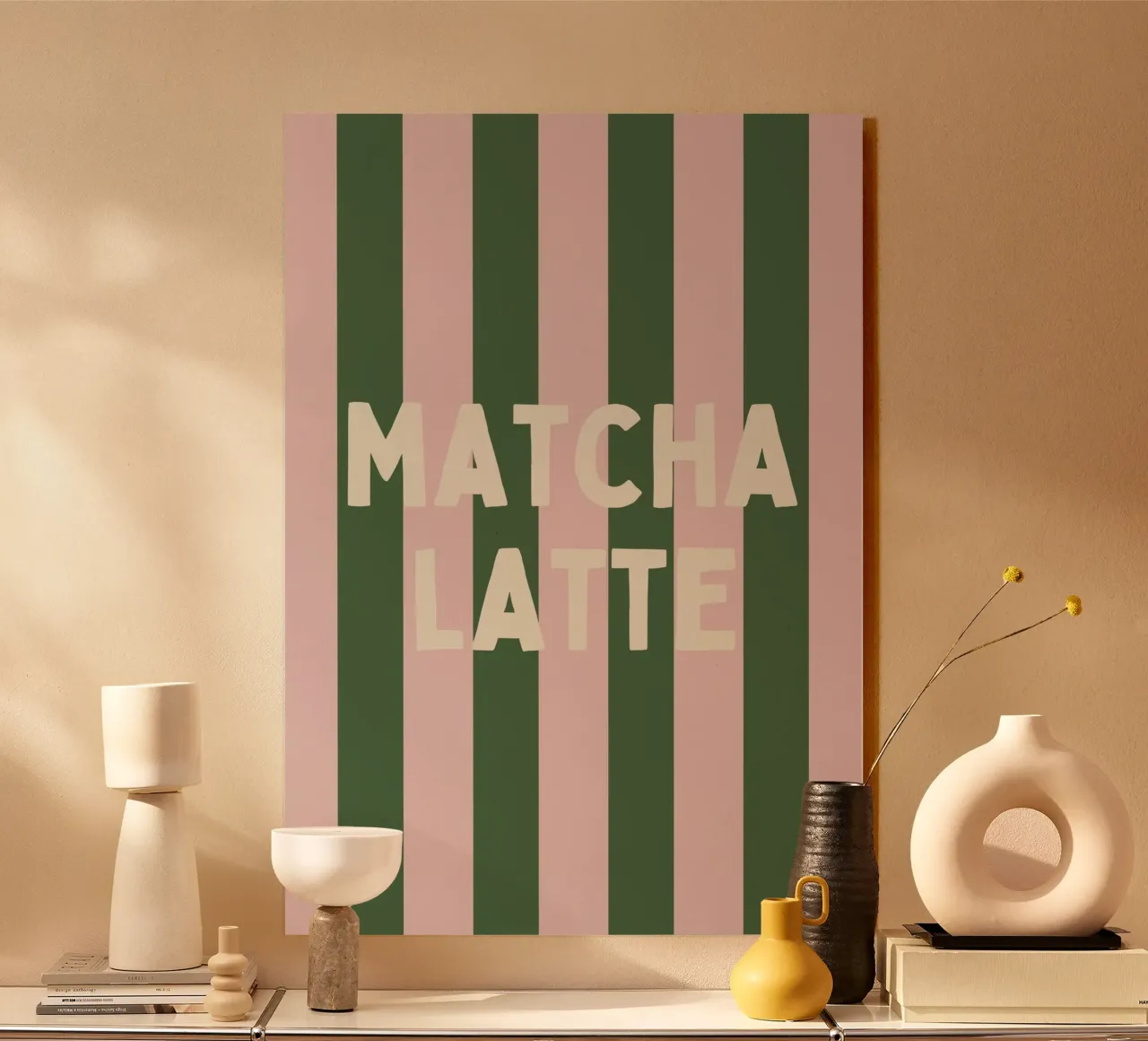 Matcha Latte plexiglass da PurePeachStudio