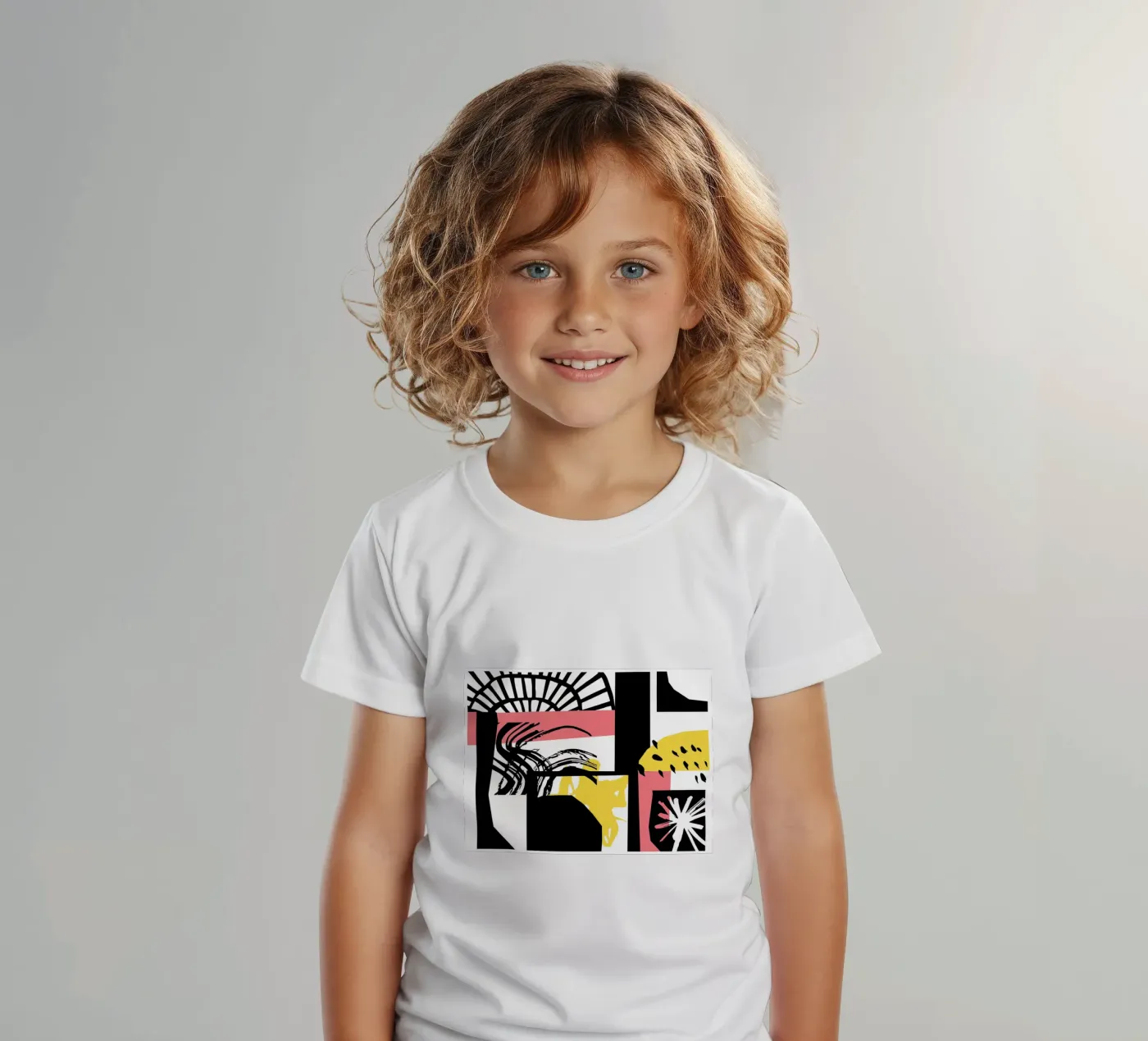 Abstract Expression kids t-shirt by Kim Hubball Studio