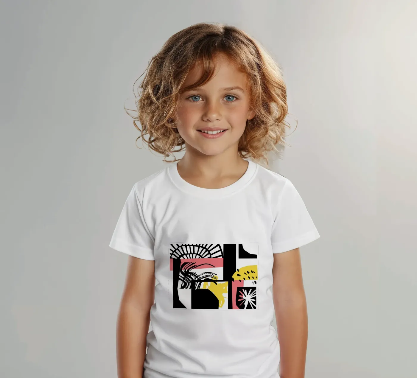 Abstract Expression kids t-shirt by Kim Hubball Studio