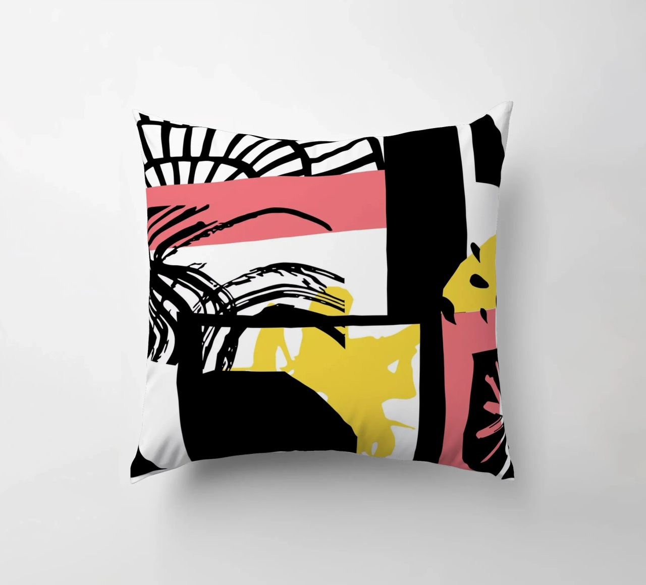 Abstract Expression decorative cushion by Kim Hubball Studio