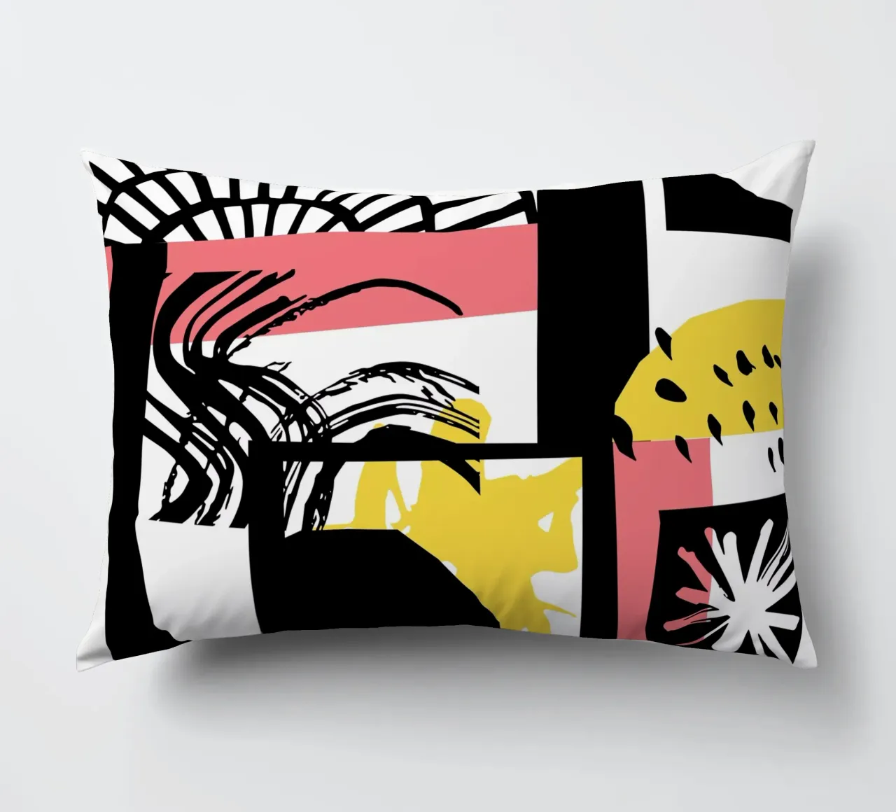 Abstract Expression decorative cushion by Kim Hubball Studio