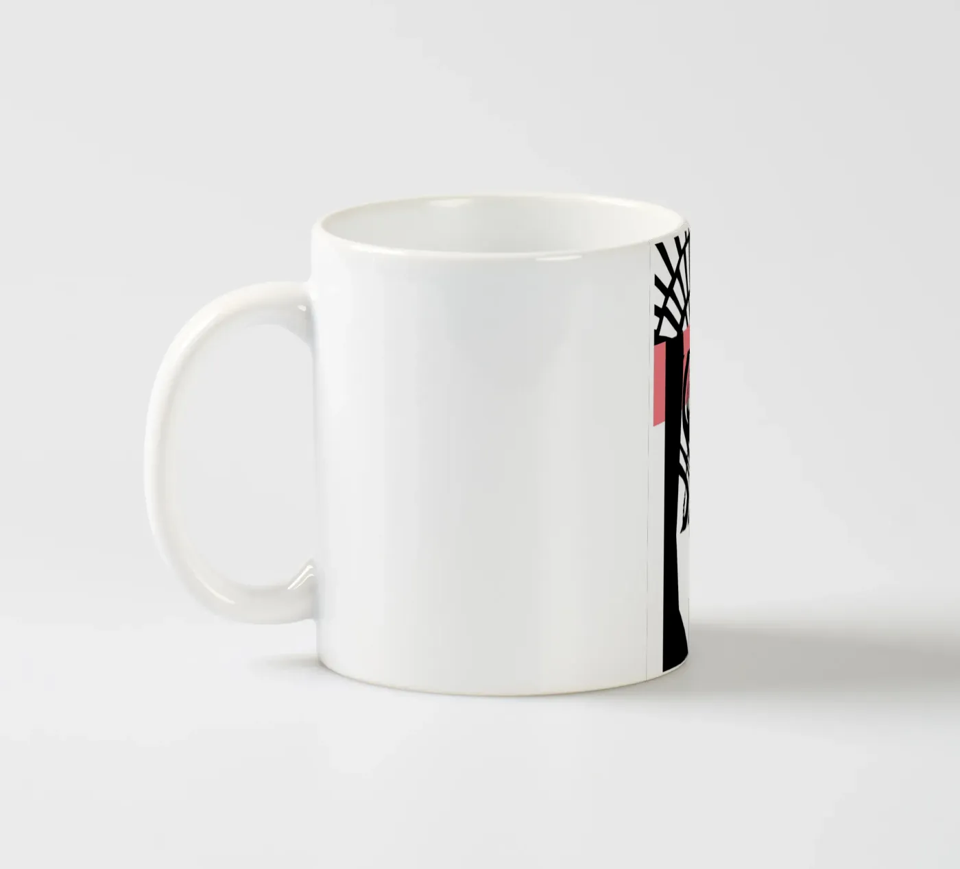 Abstract Expression ceramic mug by Kim Hubball Studio