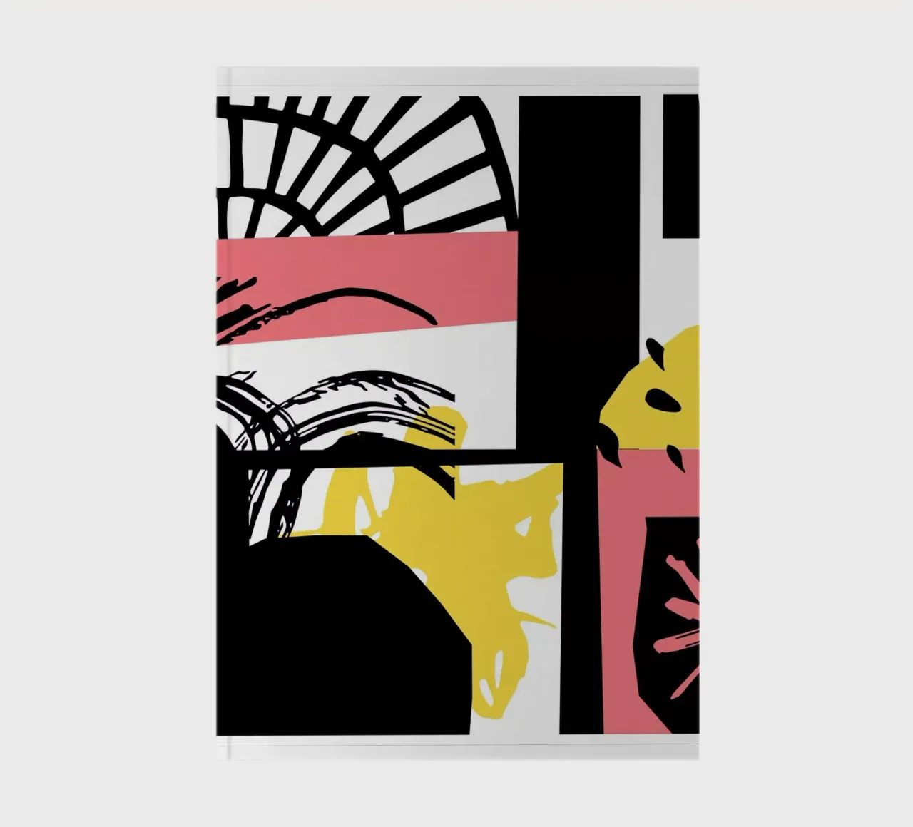 Abstract Expression notebook by Kim Hubball Studio