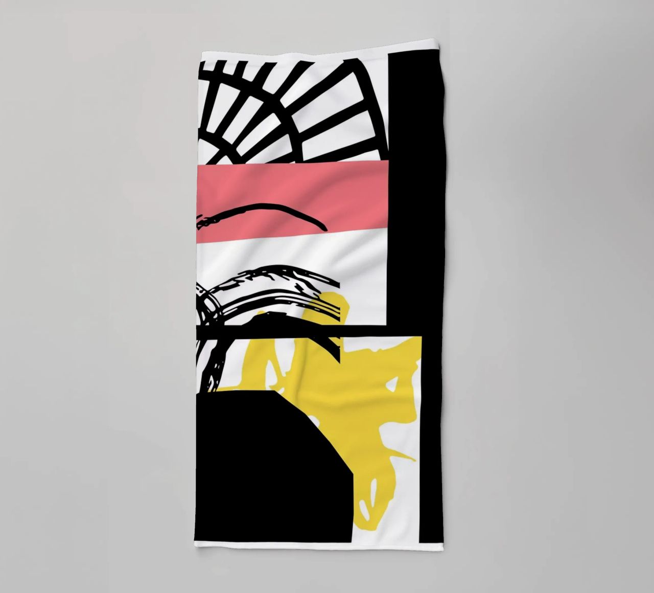 Abstract Expression towel by Kim Hubball Studio