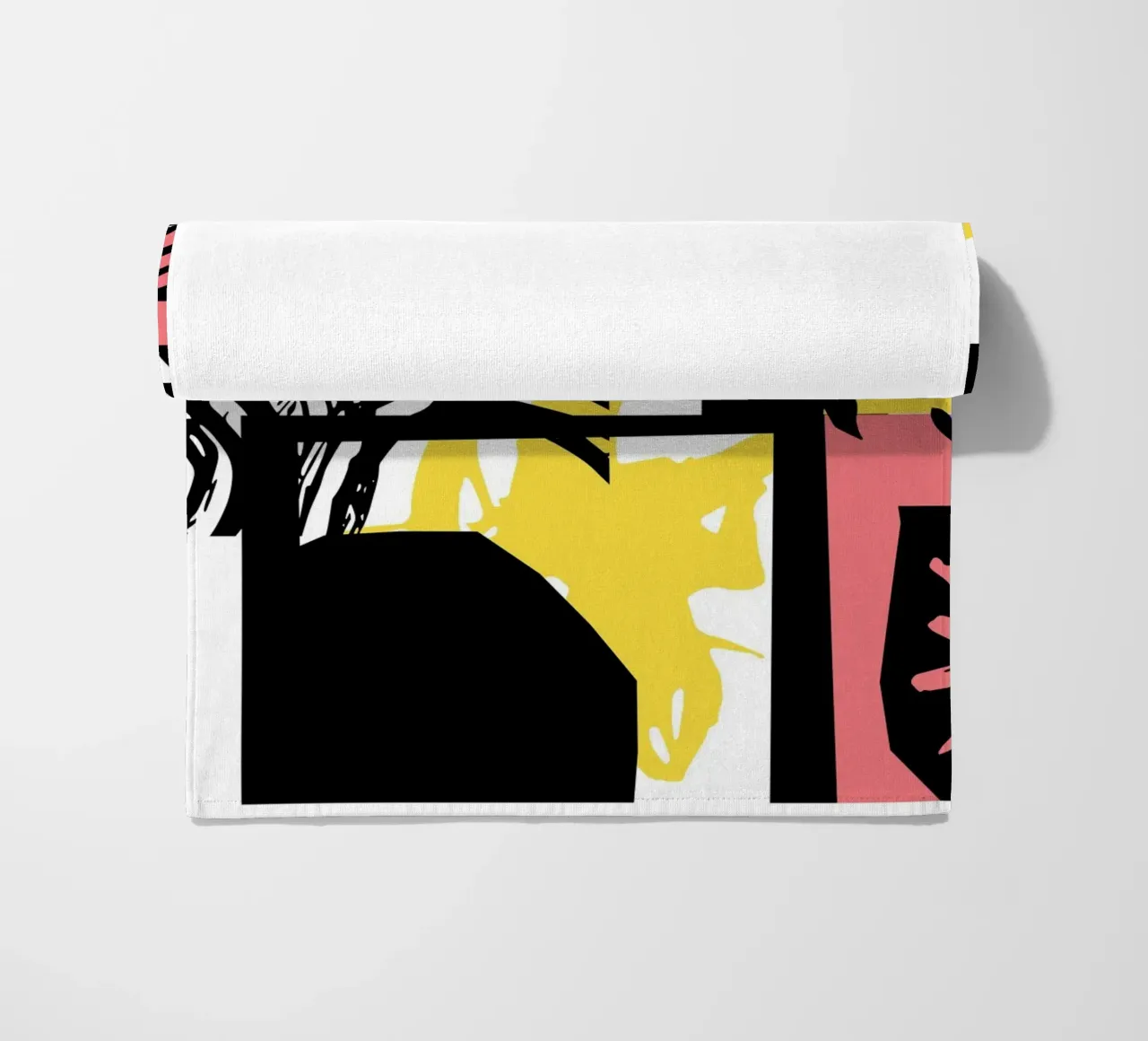 Abstract Expression beach towel by Kim Hubball Studio