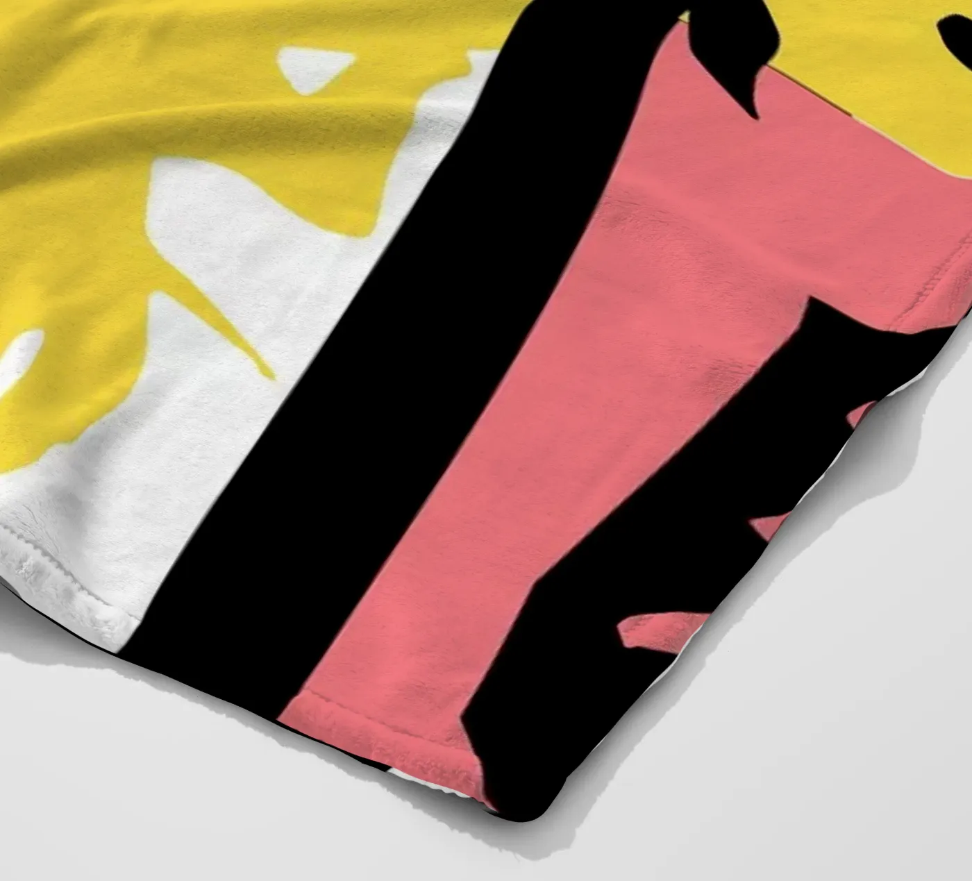 Abstract Expression fleece blanket by Kim Hubball Studio