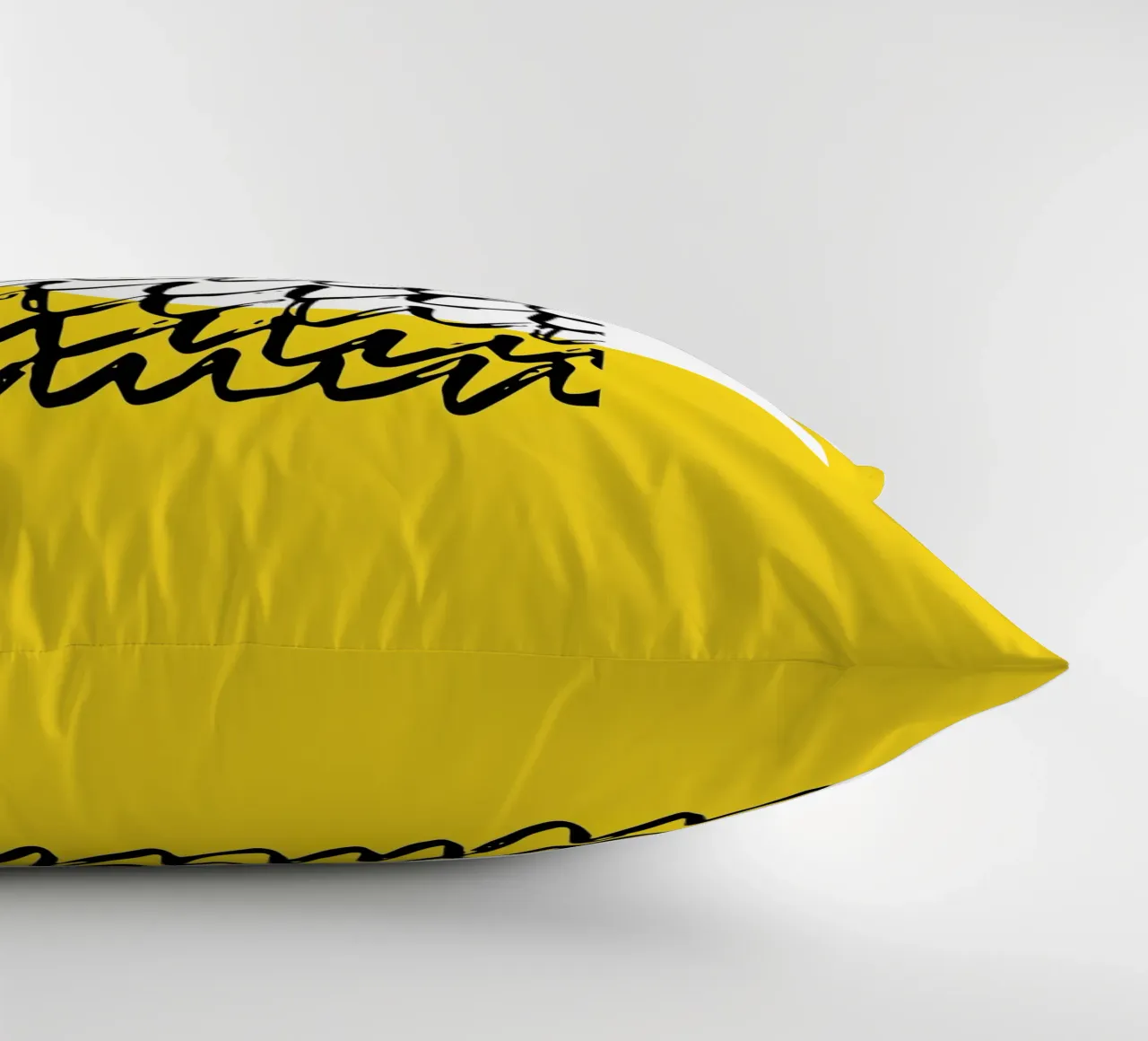 Sole Giallo Minimo cuscino da Kim Hubball Studio