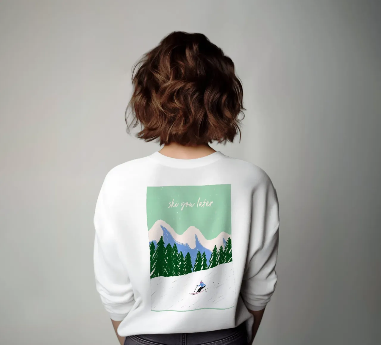 Ski You Later – Bergliebe Design felpa da Studio Sori