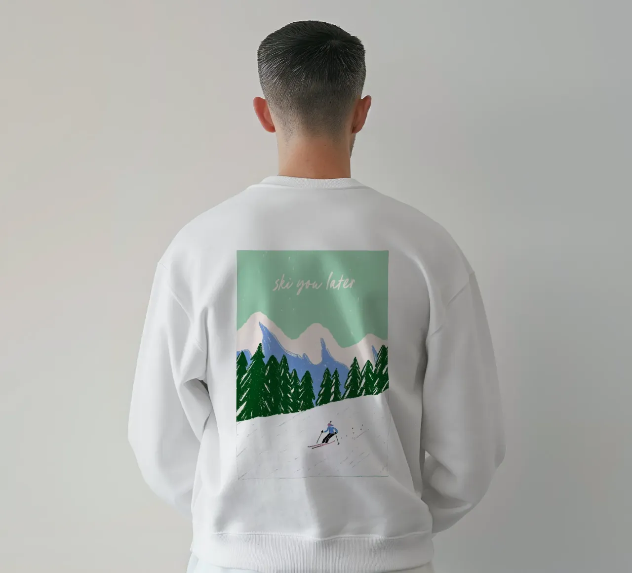 Ski You Later – Bergliebe Design felpa da Studio Sori