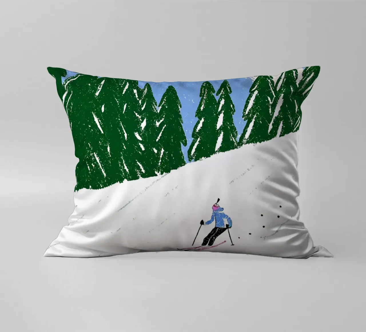 Ski You Later – Bergliebe Design cuscino da Studio Sori