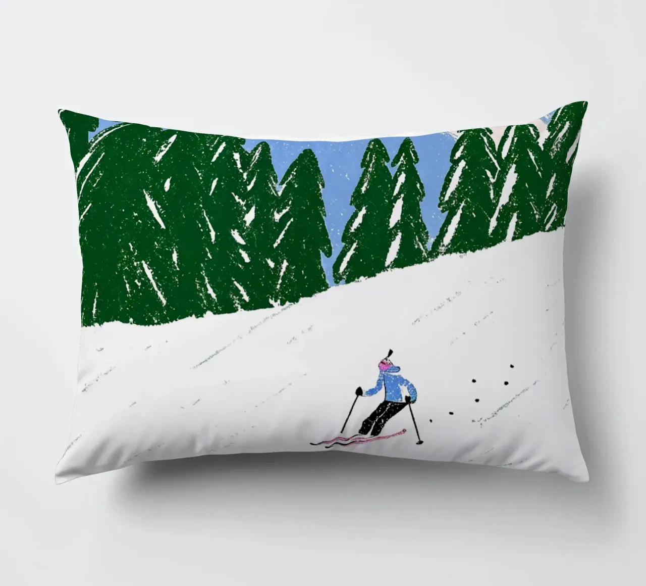 Ski You Later – Bergliebe Design cuscino da Studio Sori