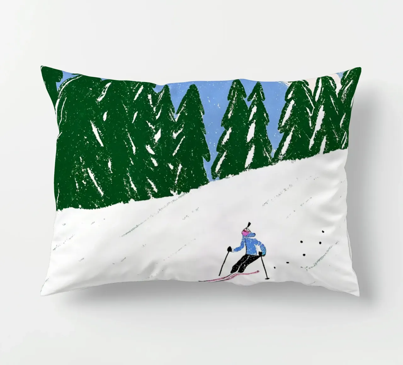 Ski You Later – Bergliebe Design cuscino da Studio Sori