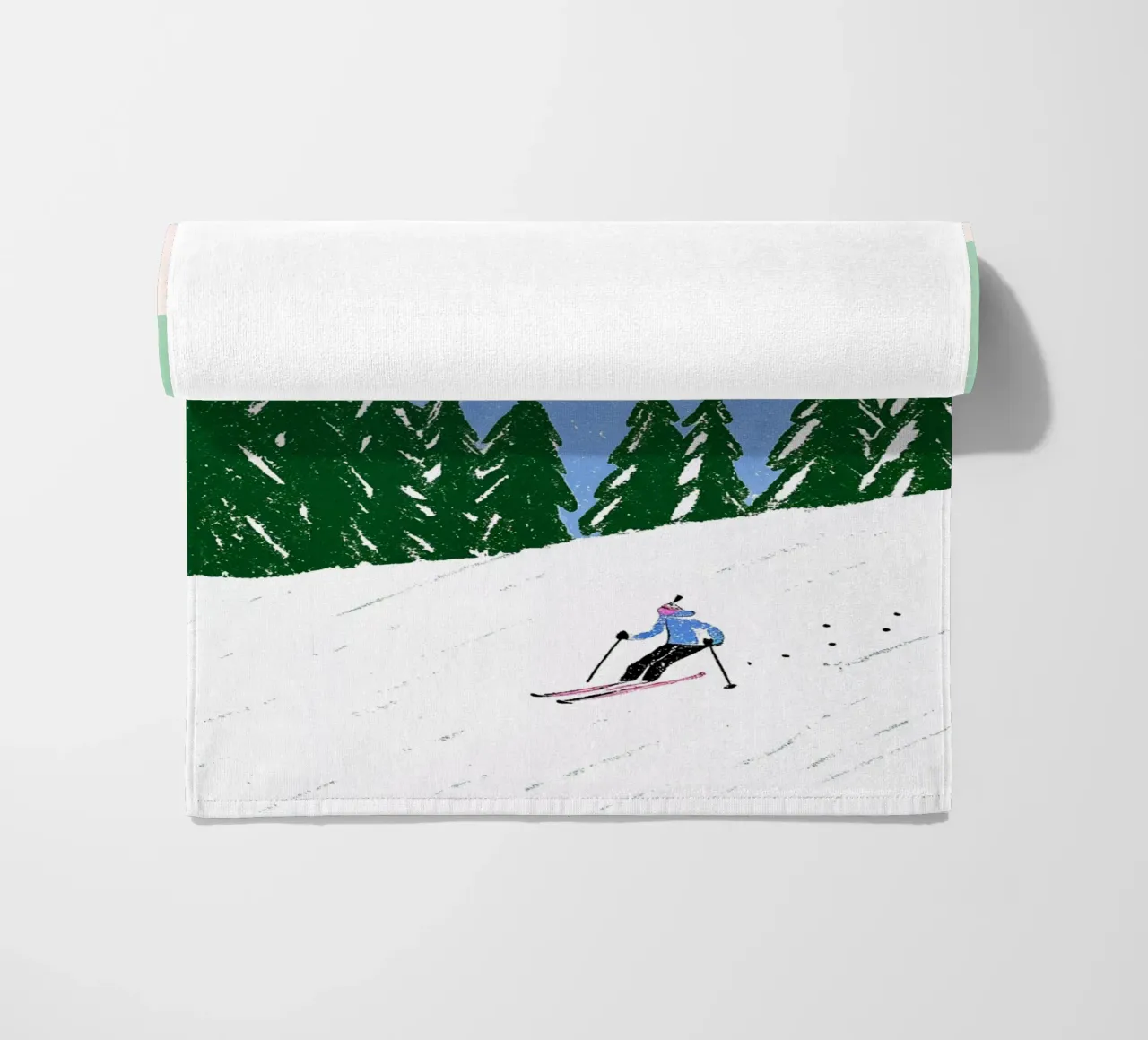 Ski You Later – Bergliebe Design telo mare da Studio Sori