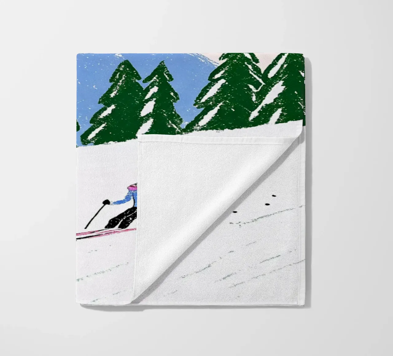 Ski You Later – Bergliebe Design telo mare da Studio Sori
