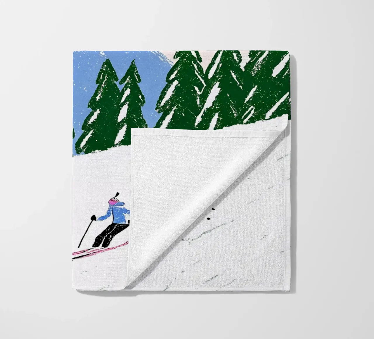 Ski You Later – Bergliebe Design telo mare da Studio Sori