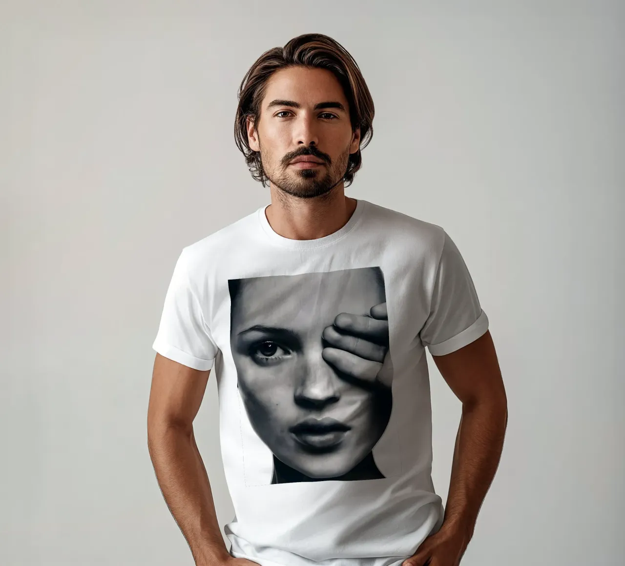 Un occhio aperto t-shirt da vintage