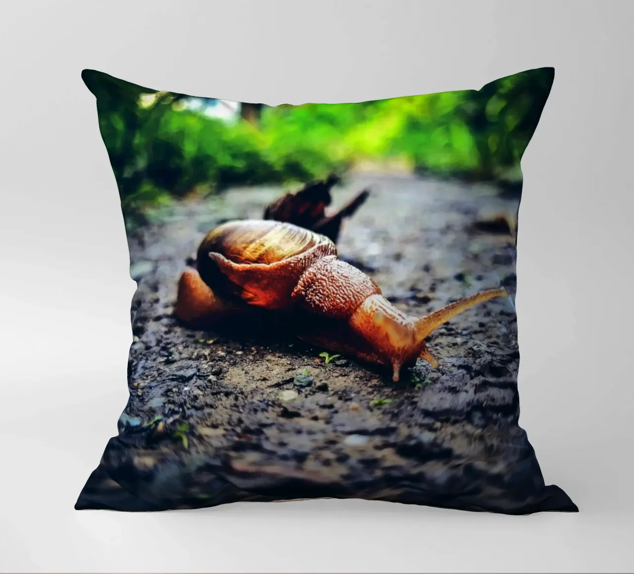 Klein, aber beharrlich, langsam, aber stolz. Kissen von Nature's Palette