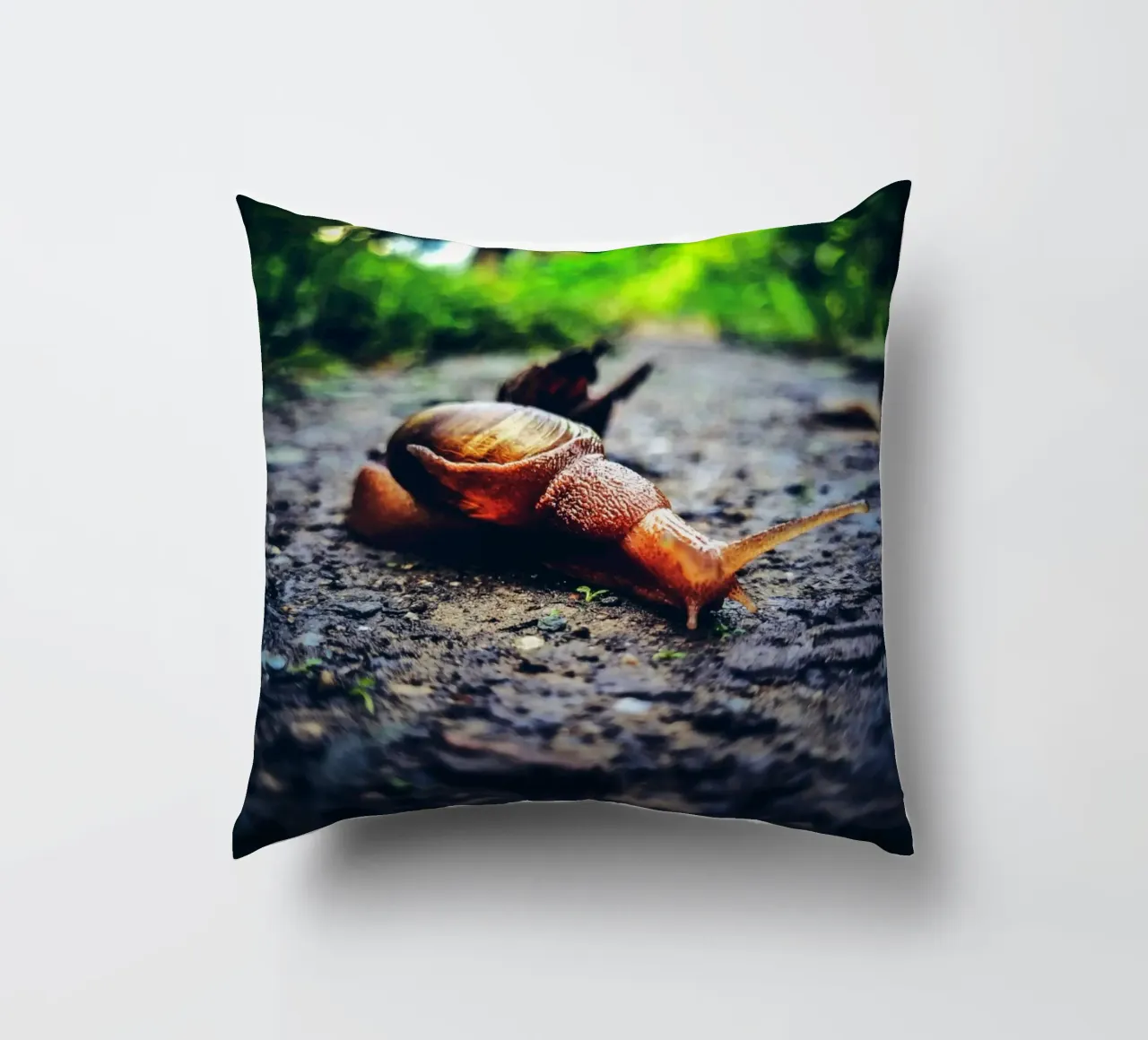 Klein, aber beharrlich, langsam, aber stolz. Kissen von Nature's Palette