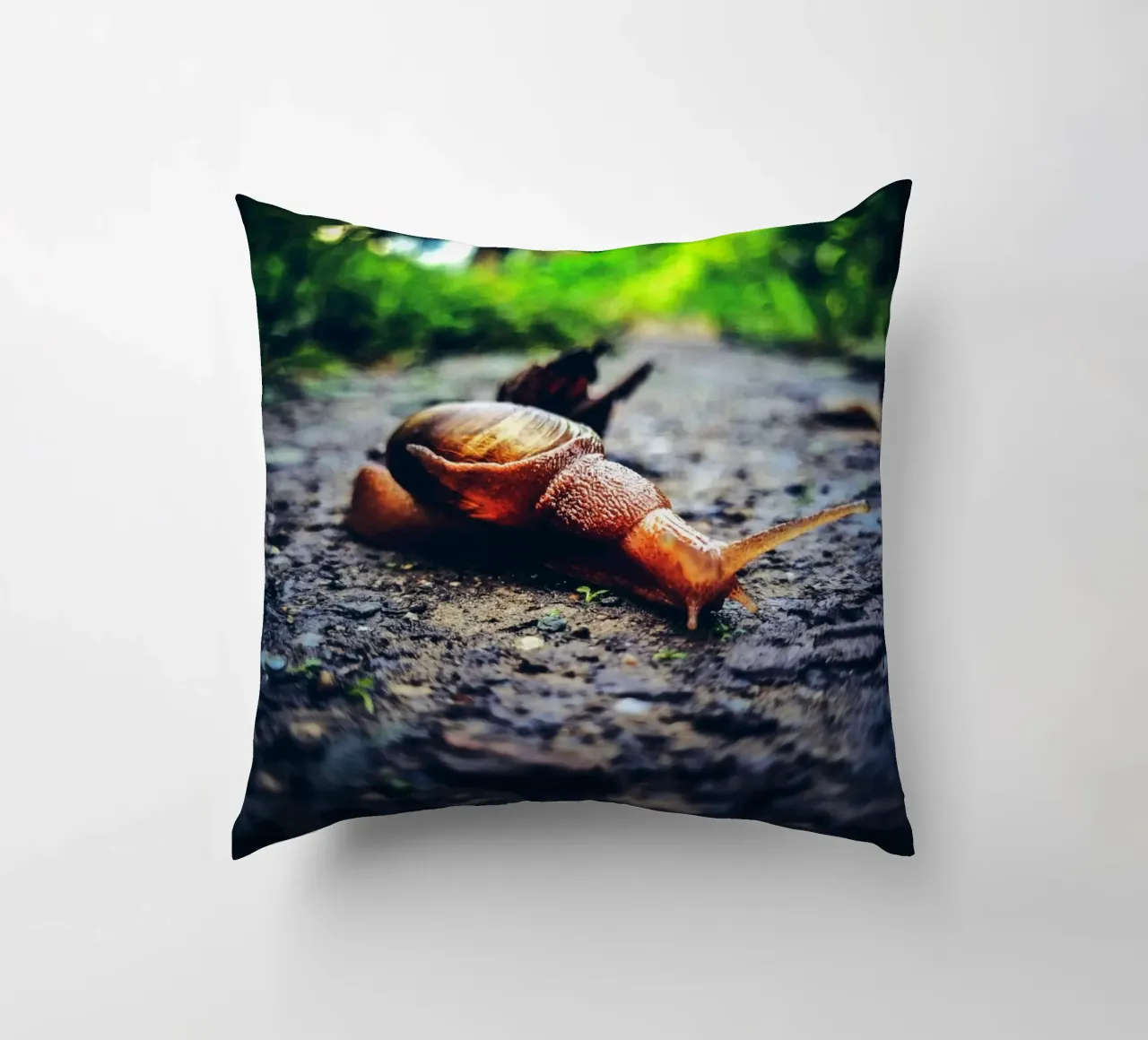 Klein, aber beharrlich, langsam, aber stolz. Kissen von Nature's Palette