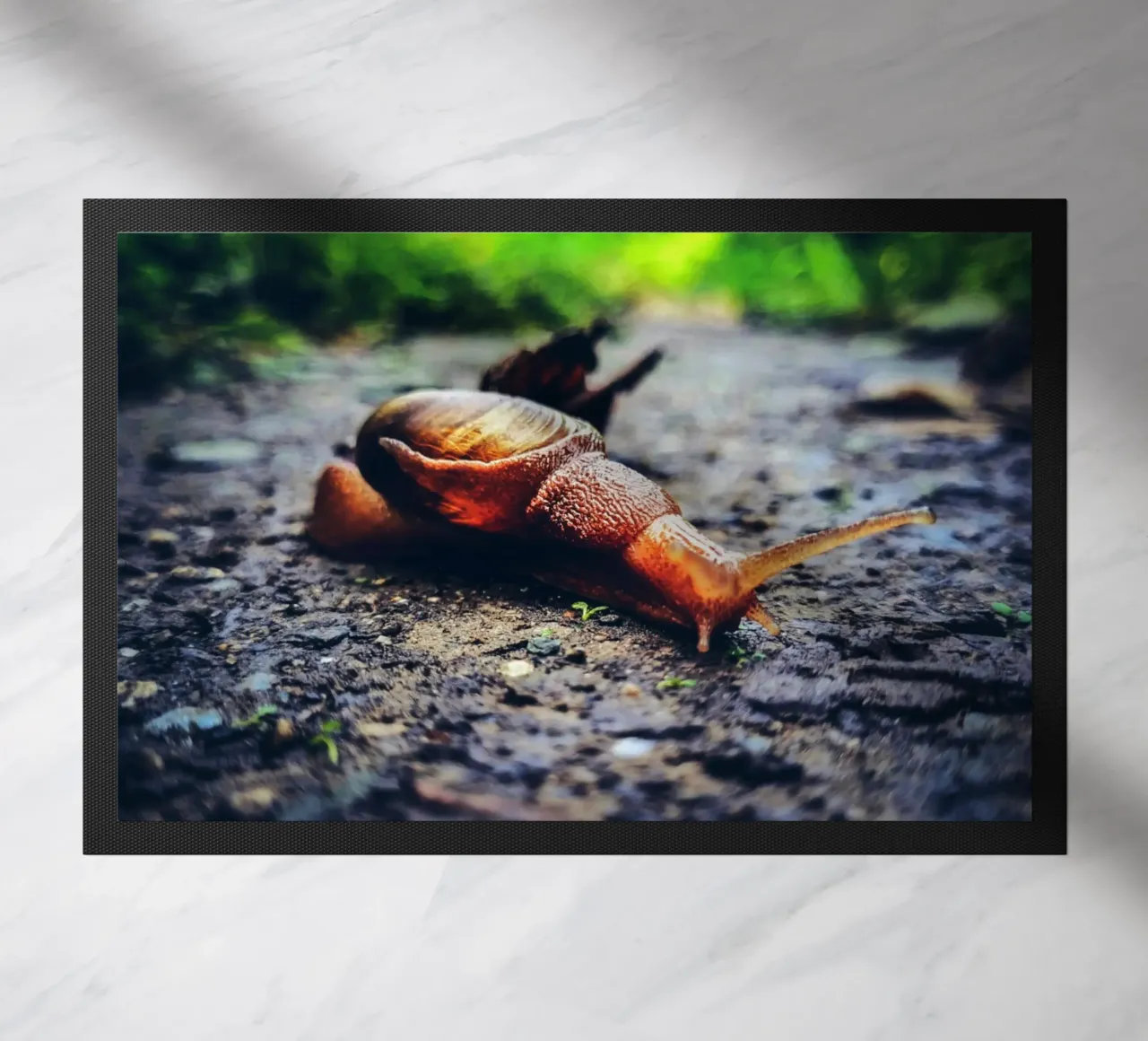 Petit mais persistant, lent mais fier. paillasson de Nature's Palette