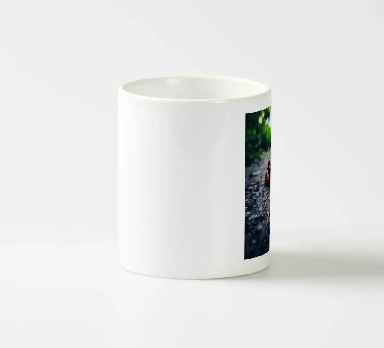 Small but persistent, slow but proud. ceramic mug by Nature's Palette