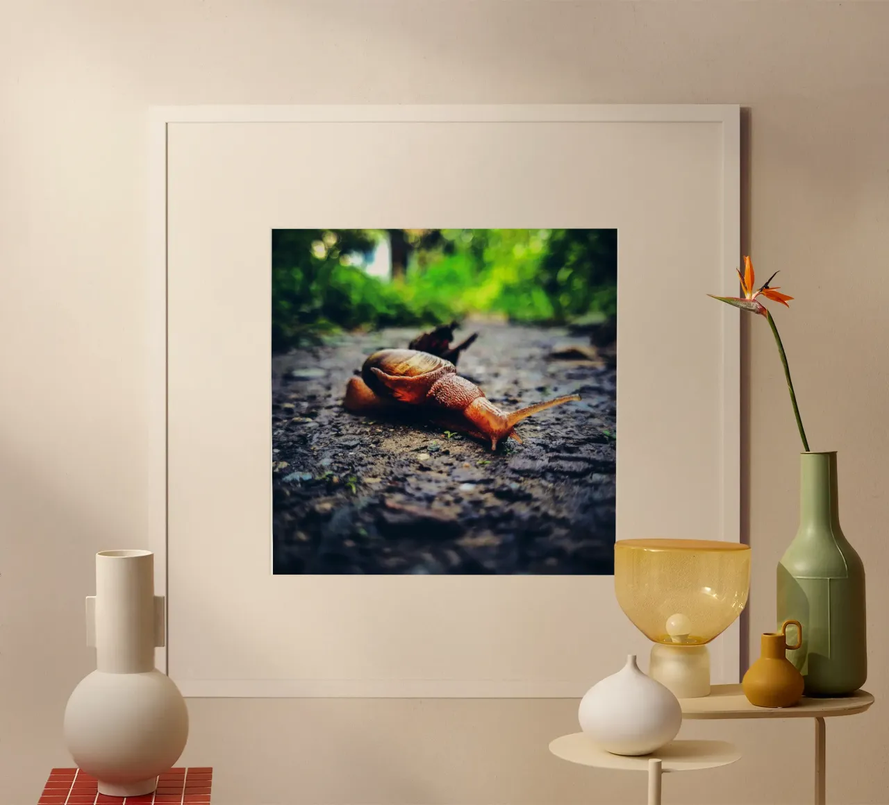 Piccolo ma persistente, lento ma orgoglioso. carta hahnemühle da Nature's Palette