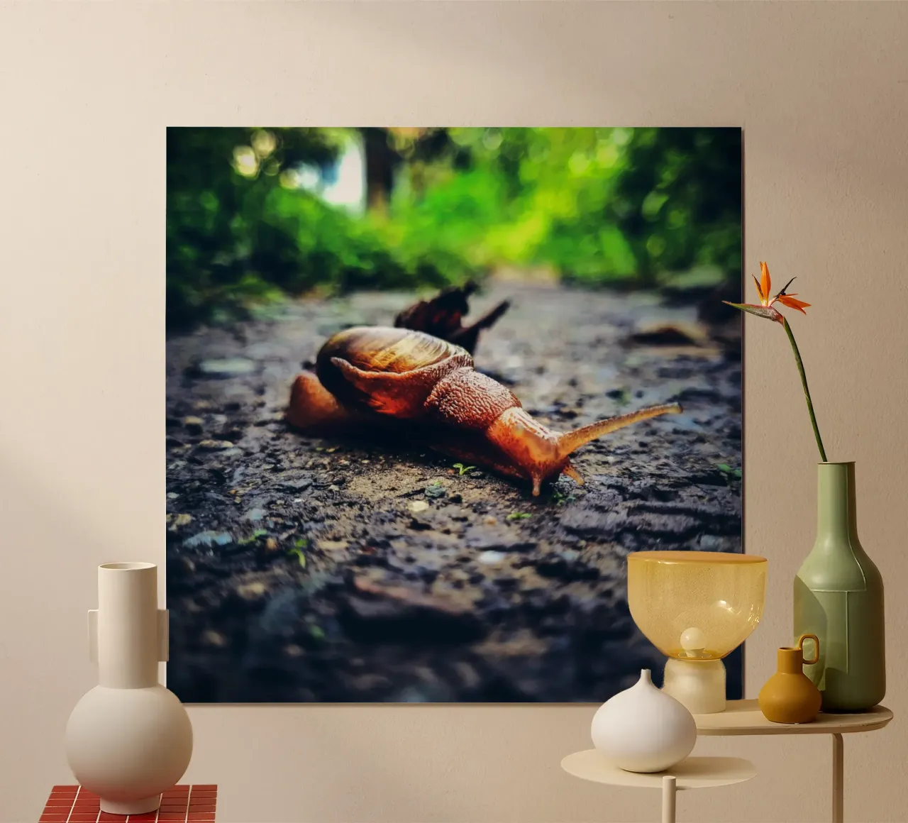 Piccolo ma persistente, lento ma orgoglioso. carta hahnemühle da Nature's Palette