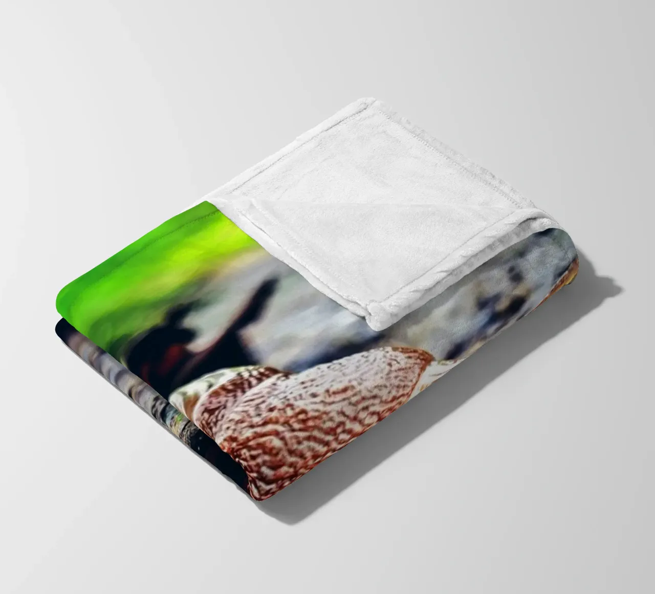 Petit mais persistant, lent mais fier. plaid polaire de Nature's Palette