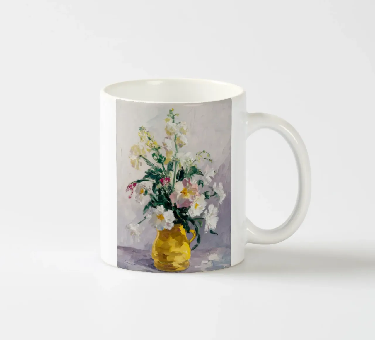 Eleganza dei fiori d'avorio tazza in ceramica da Angkasa Mist