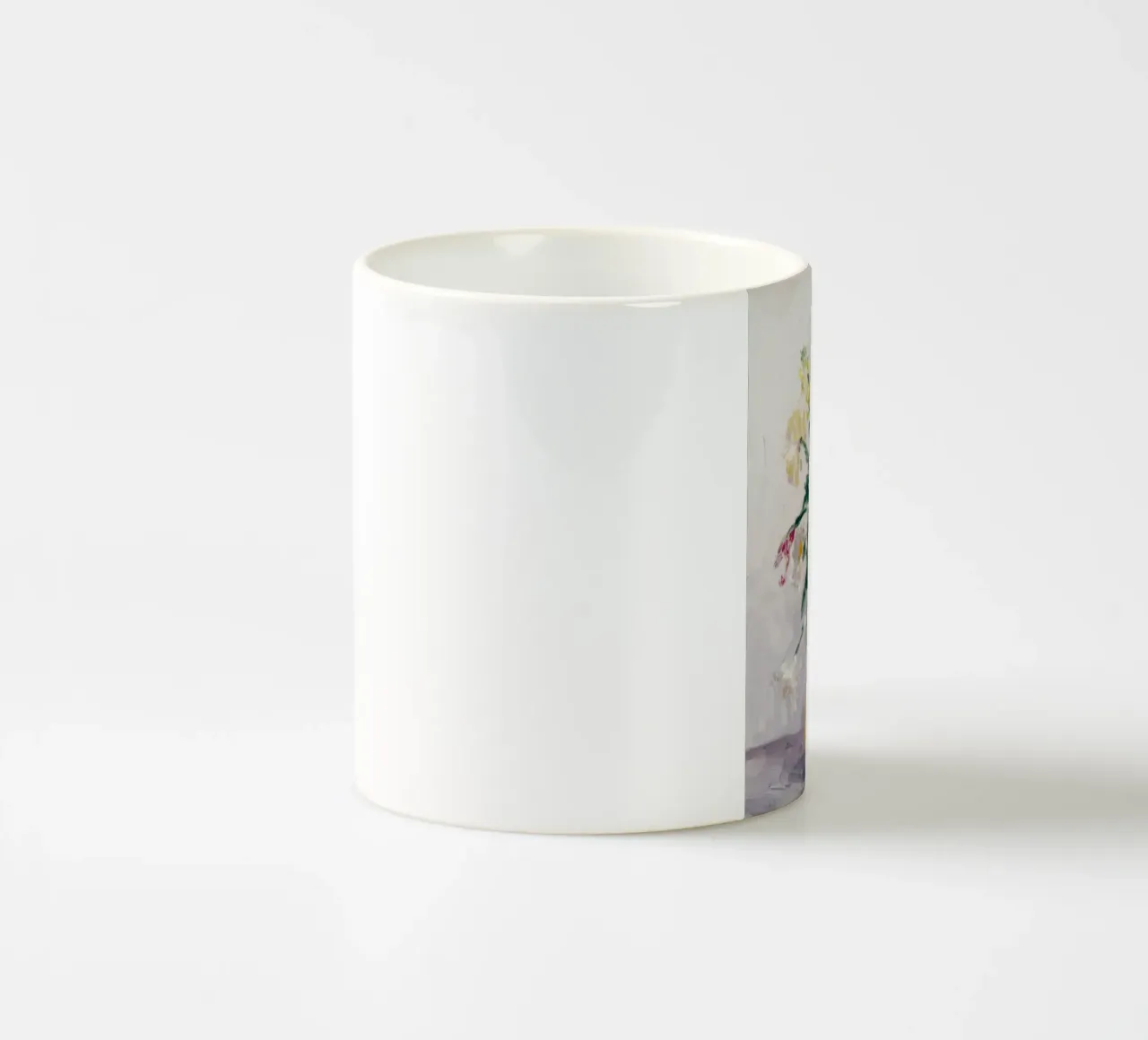 Eleganza dei fiori d'avorio tazza in ceramica da Angkasa Mist