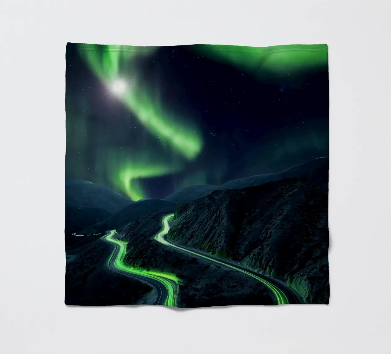 Aurora Fleecedecke von arizrab