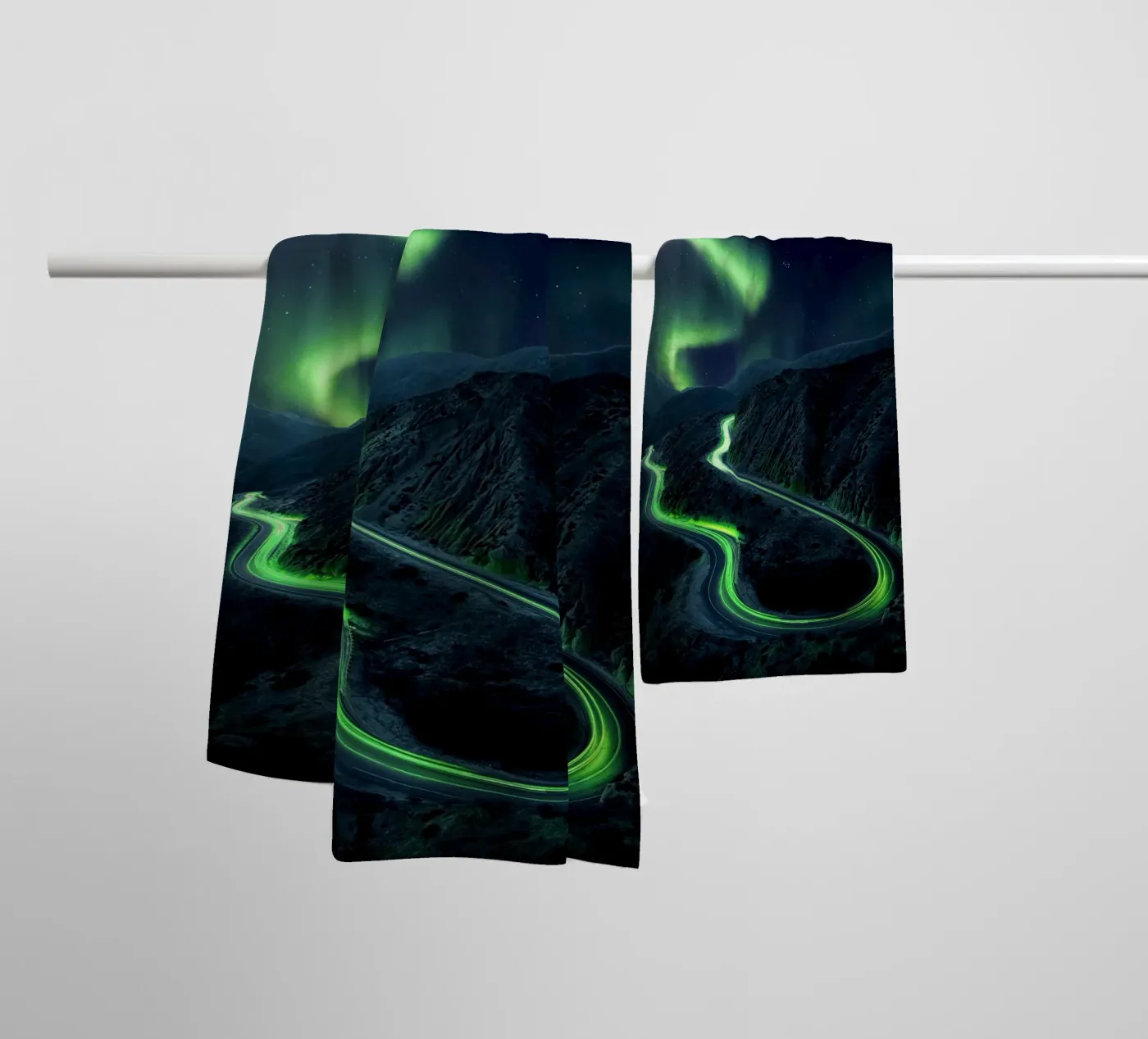 Aurora badhanddoek van arizrab