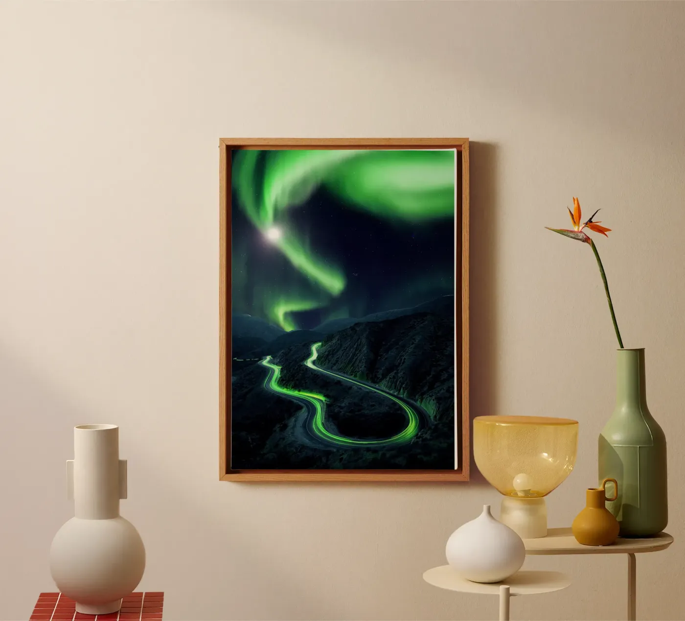 Aurora canvas by arizrab