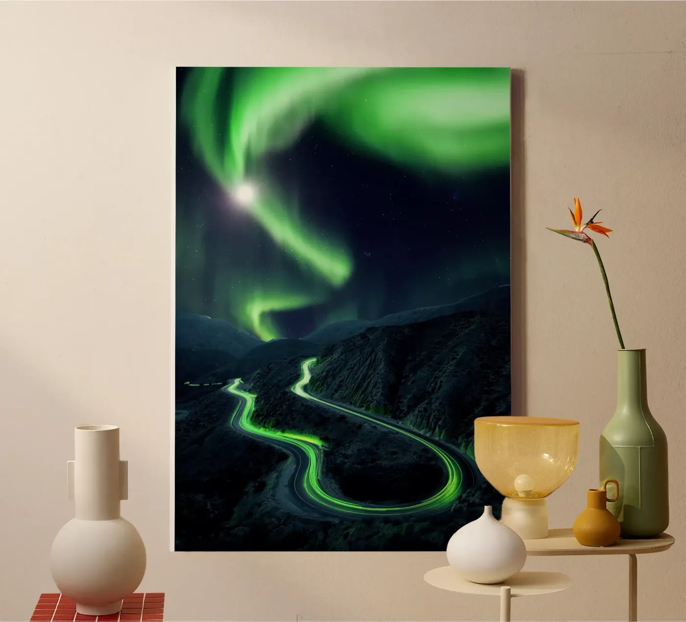 Aurora canvas by arizrab