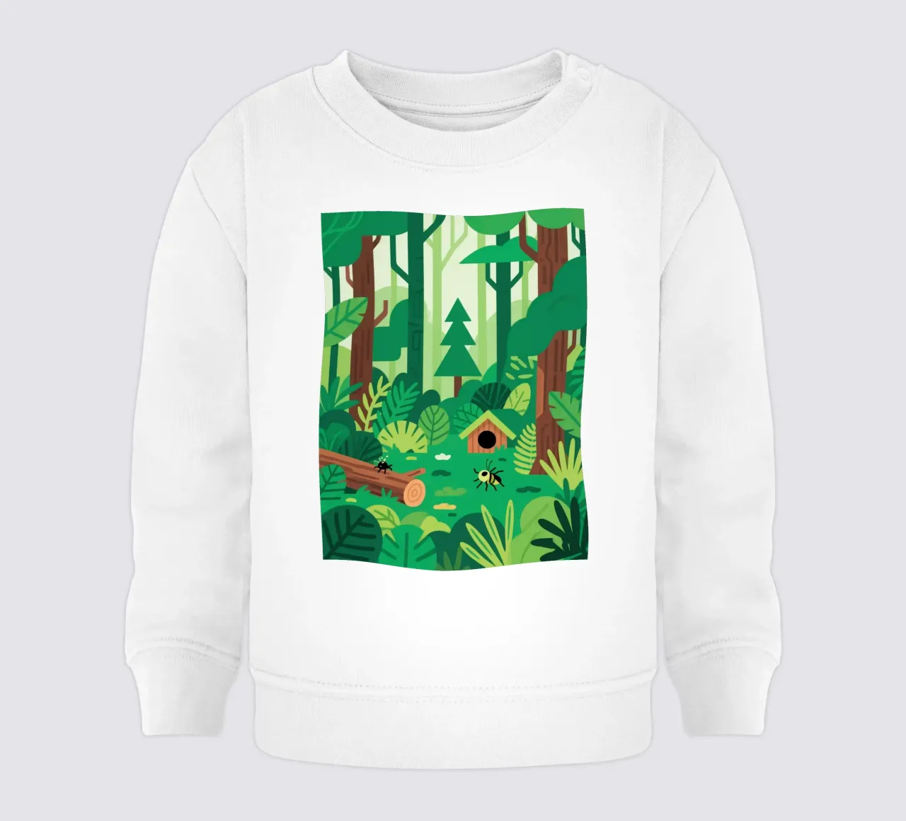 Verde felpa neonato da knowledge