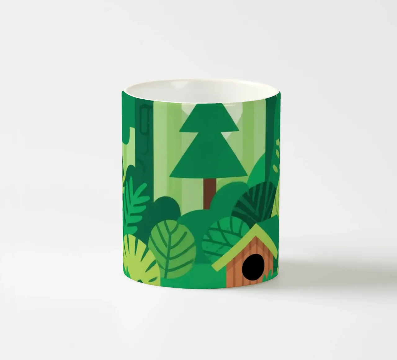 Verde tazza in ceramica da knowledge