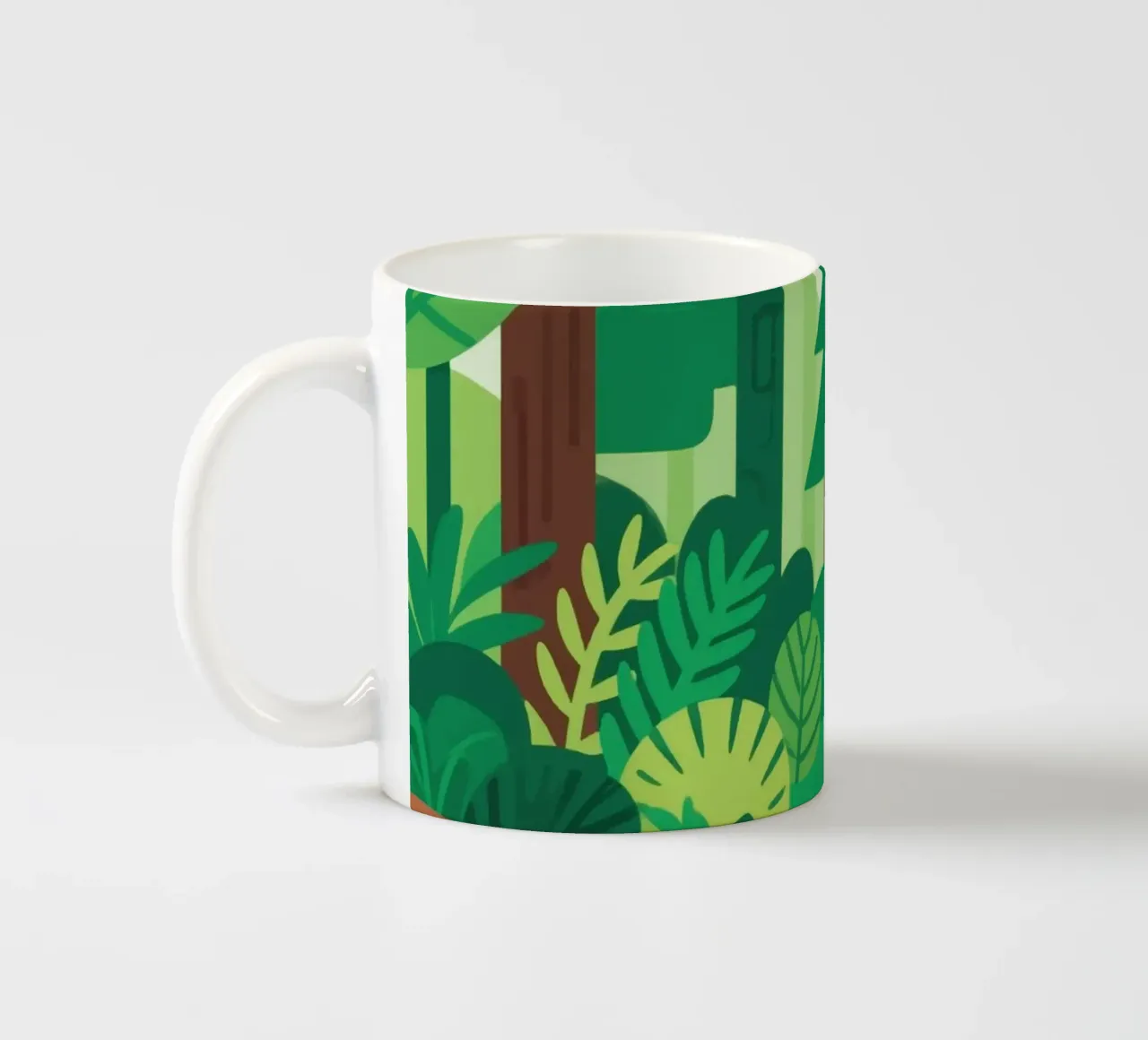 Verde tazza in ceramica da knowledge