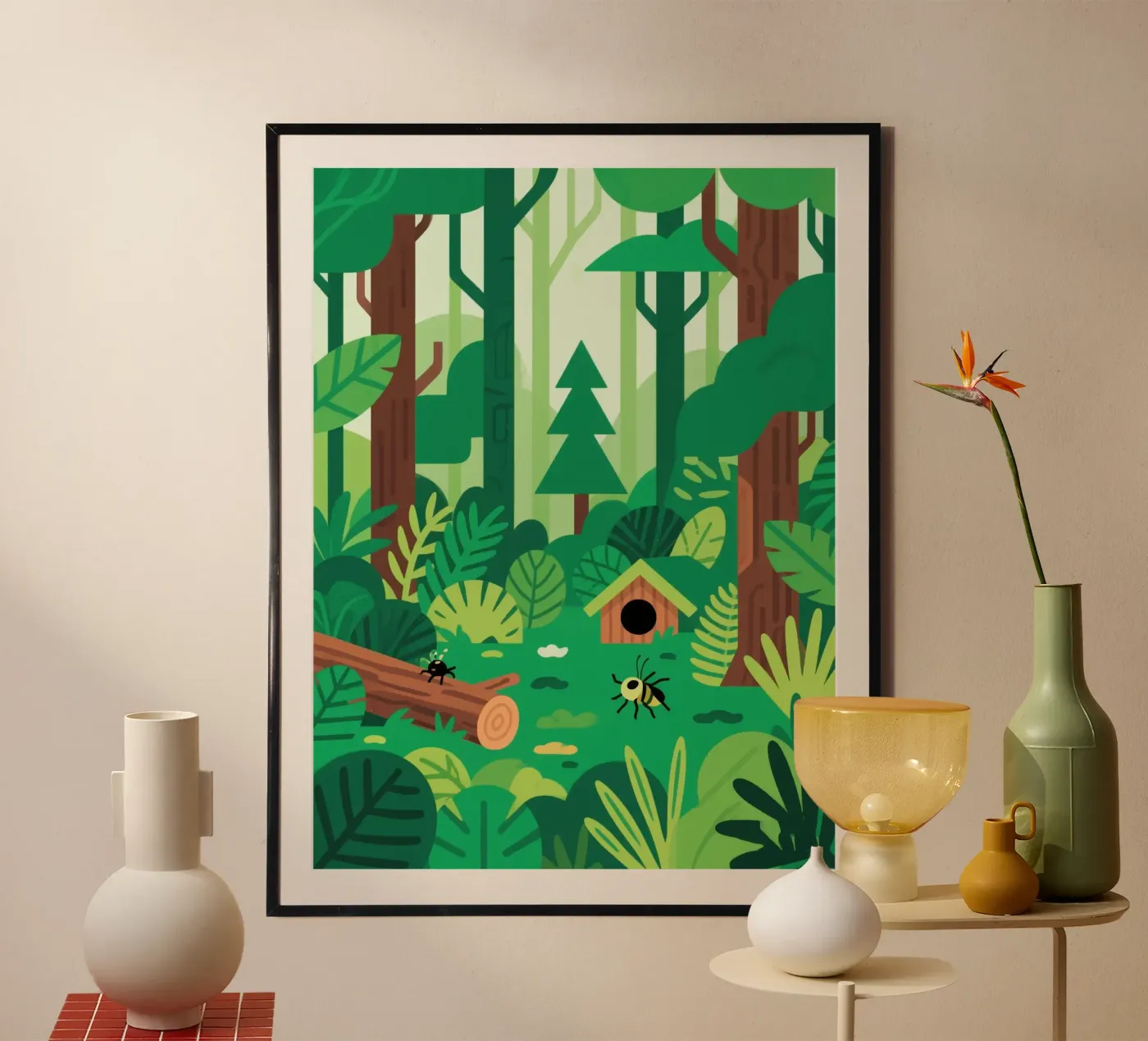 Green poster da knowledge