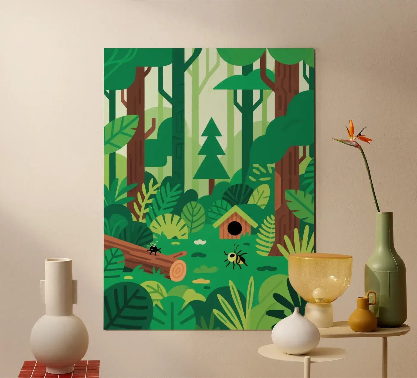 Green poster da knowledge