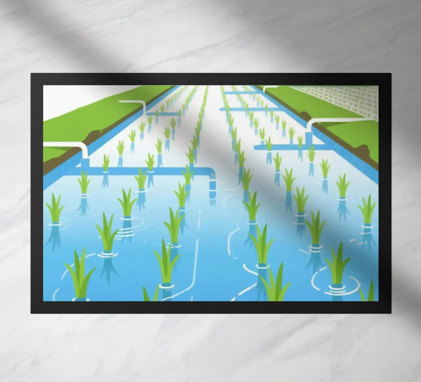 Terrace doormat by knowledge