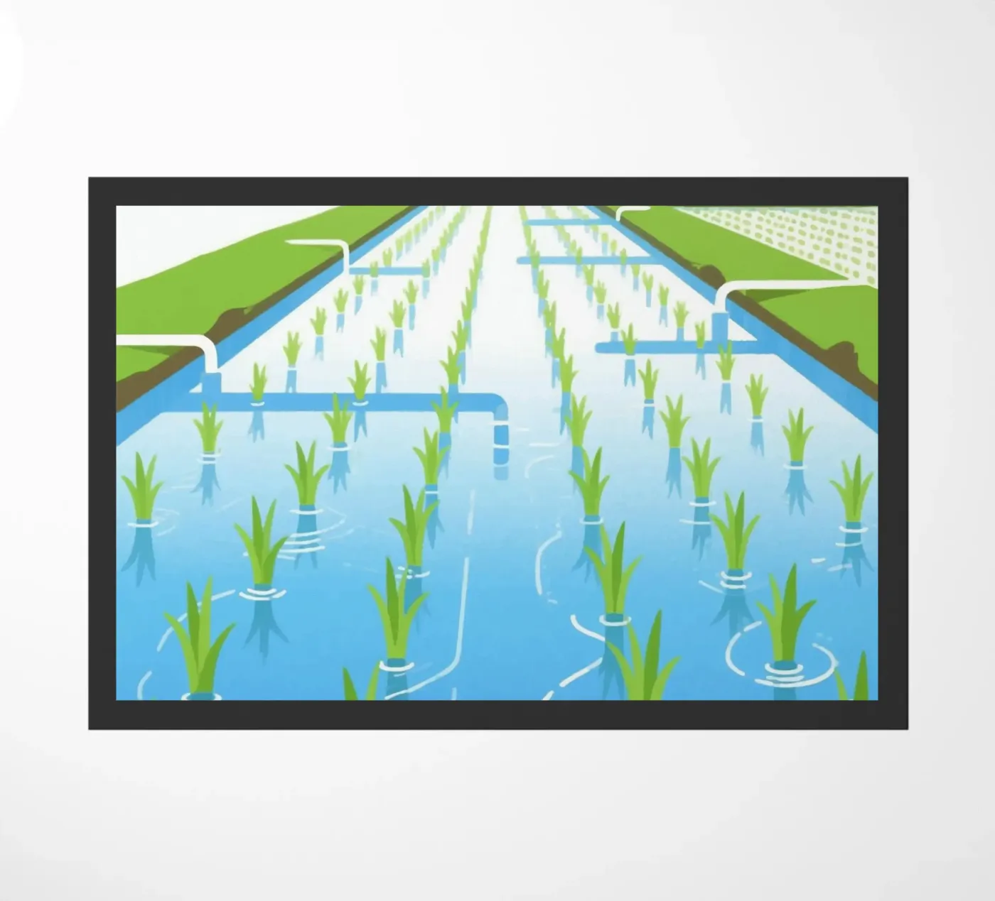 Terrace doormat by knowledge