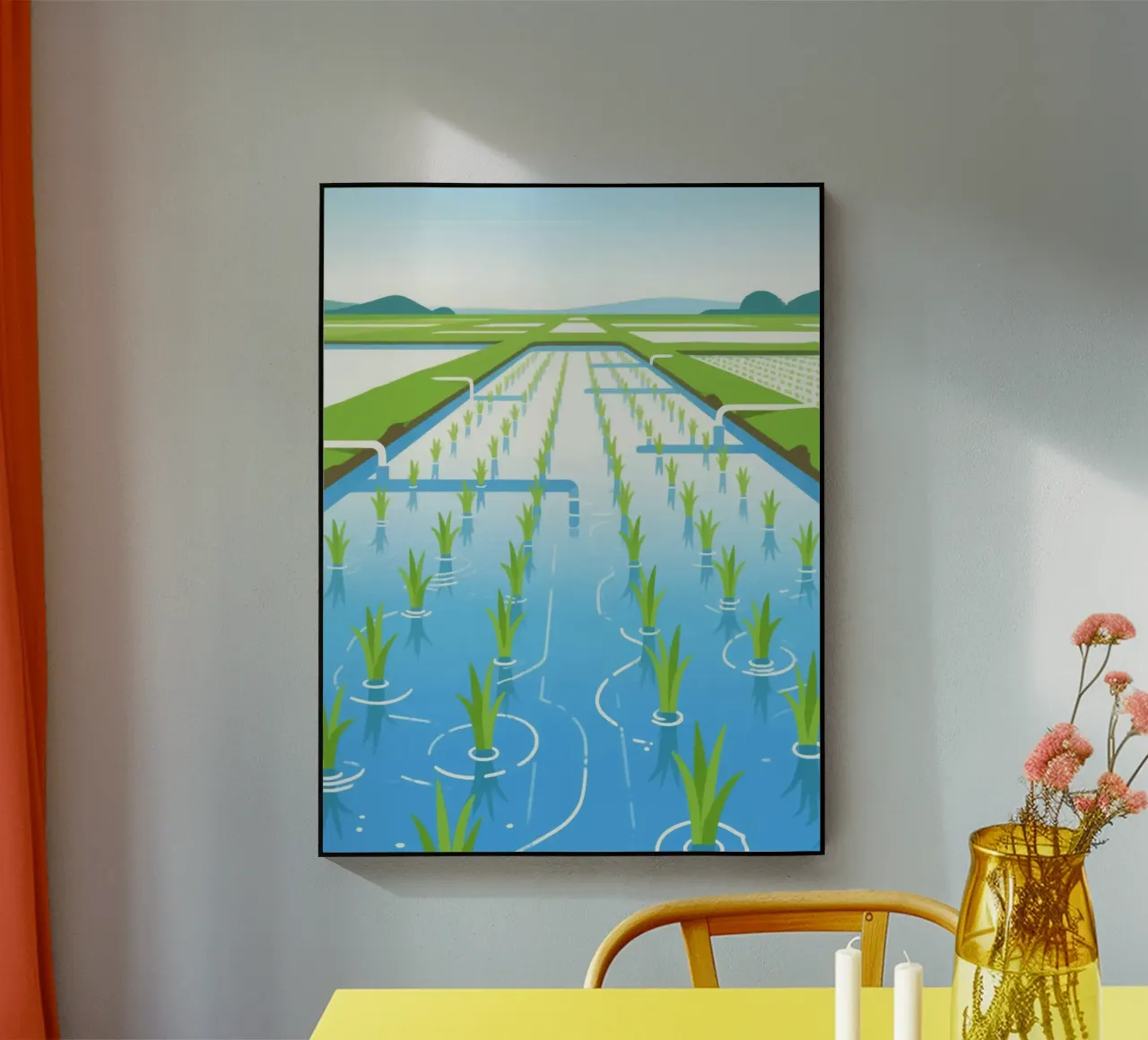 Terrace acrylic glass by knowledge