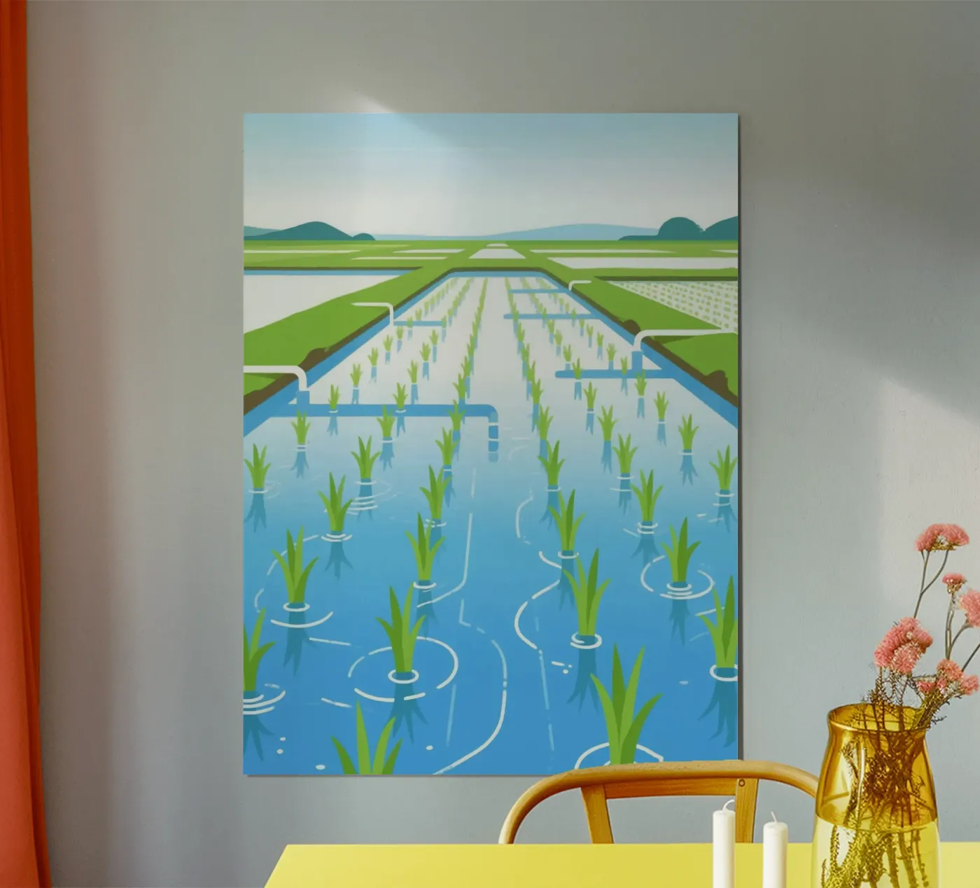 Terras poster van knowledge