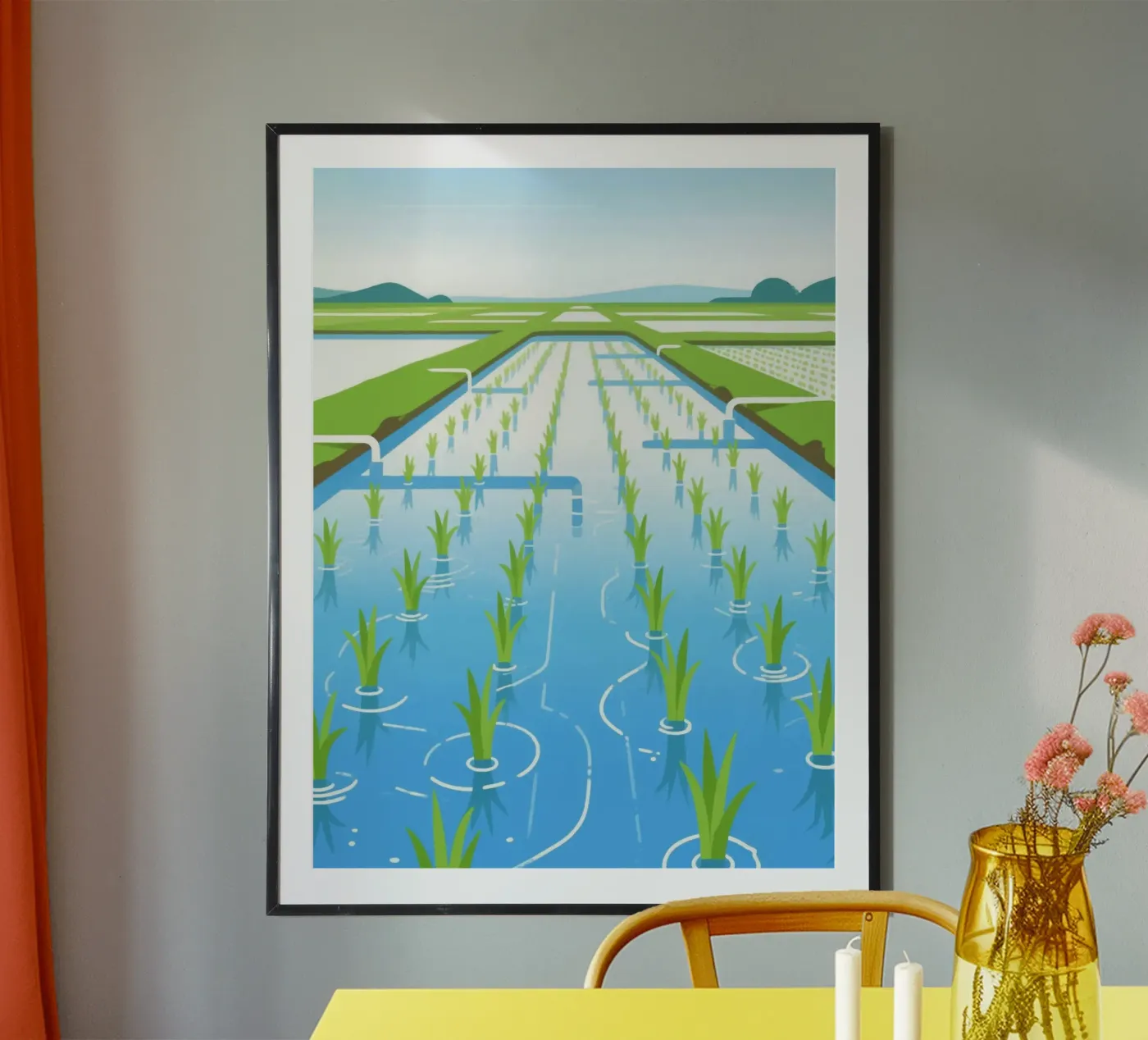 Terras poster van knowledge