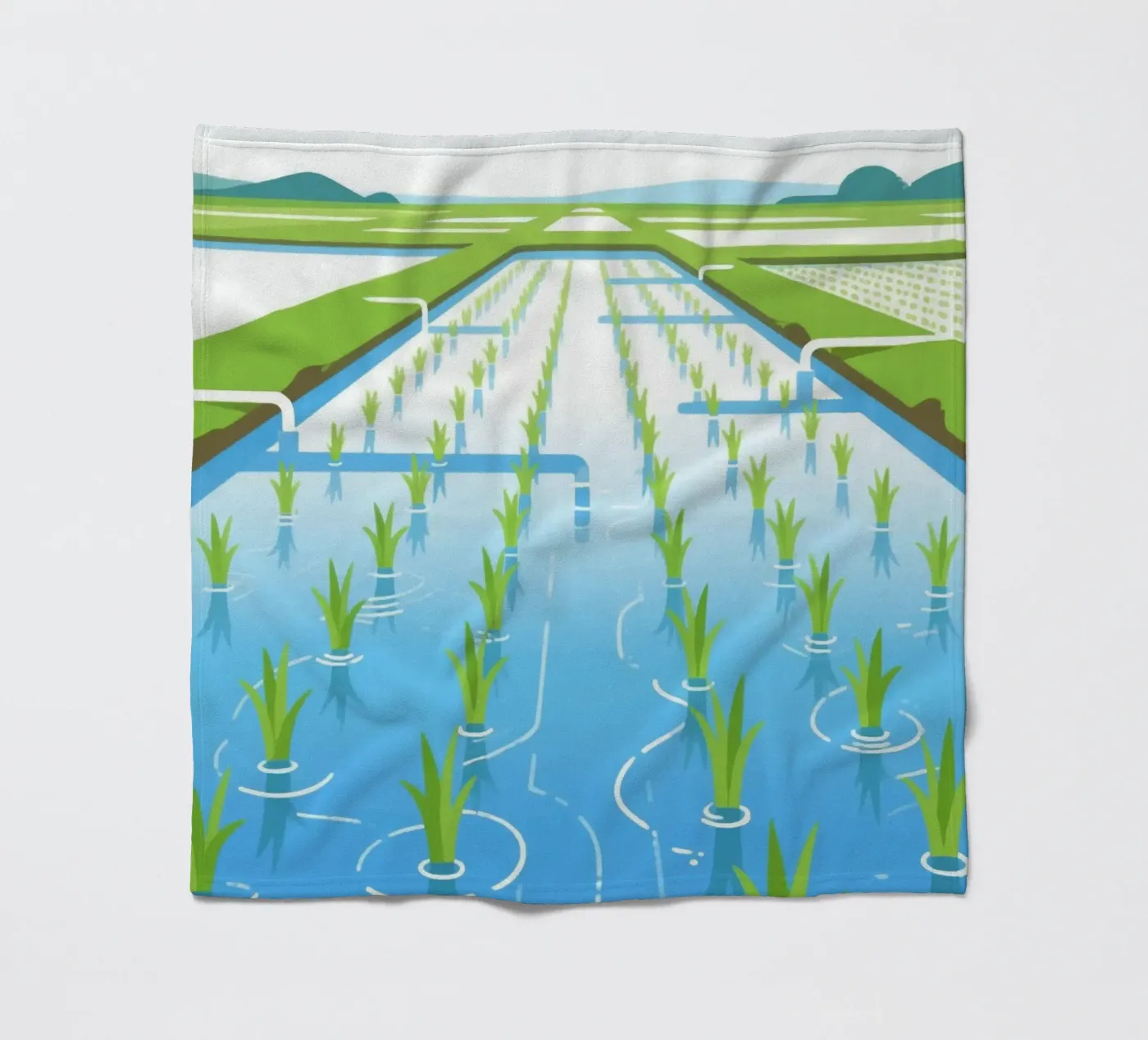 Terras fleecedeken van knowledge