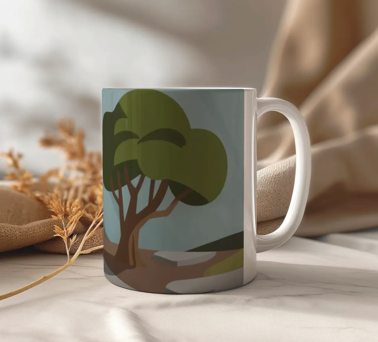 All'aperto tazza in ceramica da knowledge
